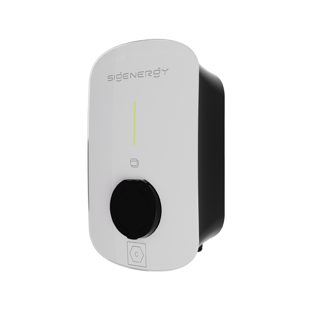 Sigen EV AC Charger 11 kW 4G 5m Cable Type2 White