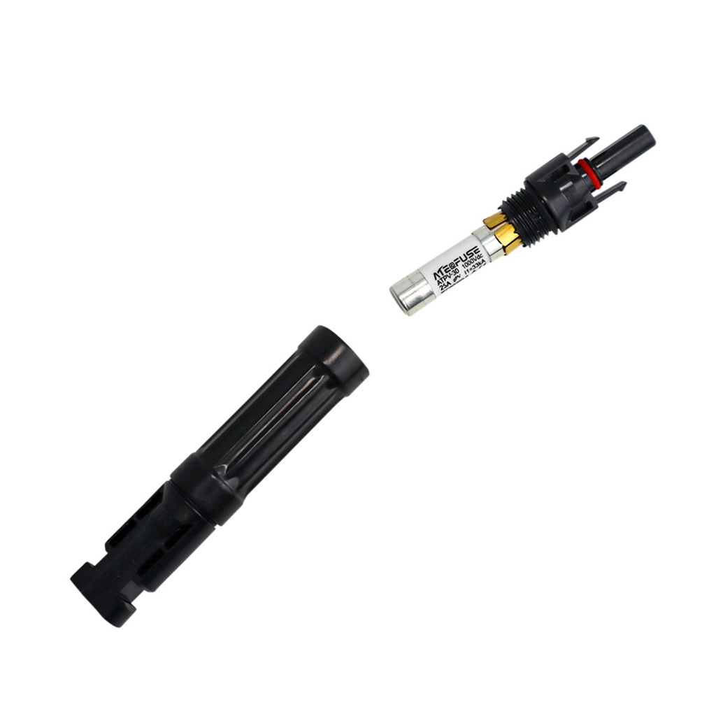 Alvolta 25A Solar Fuse Connector w/Spare Fuse