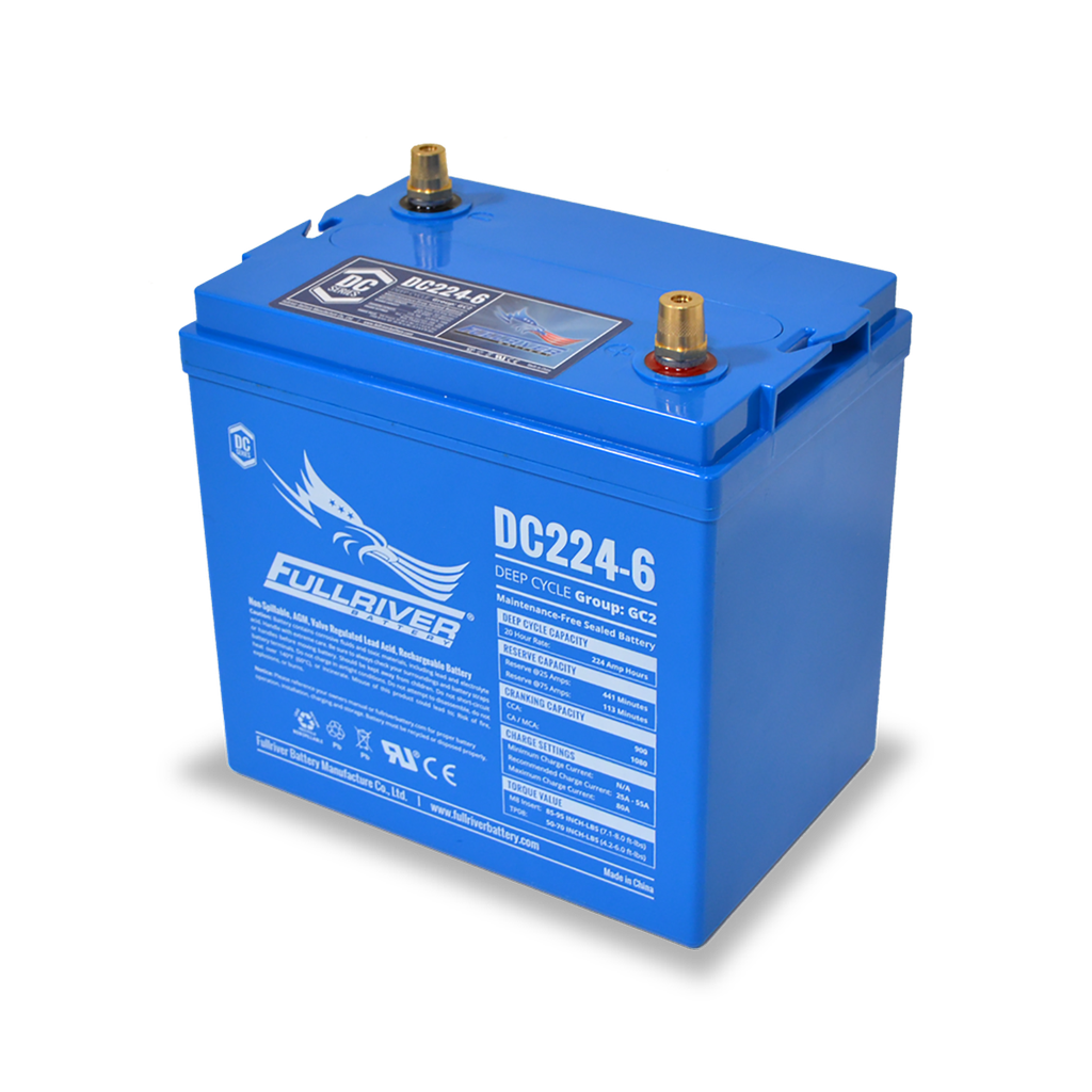 FULLRIVER DC 6V 224AH AGM BATTERY