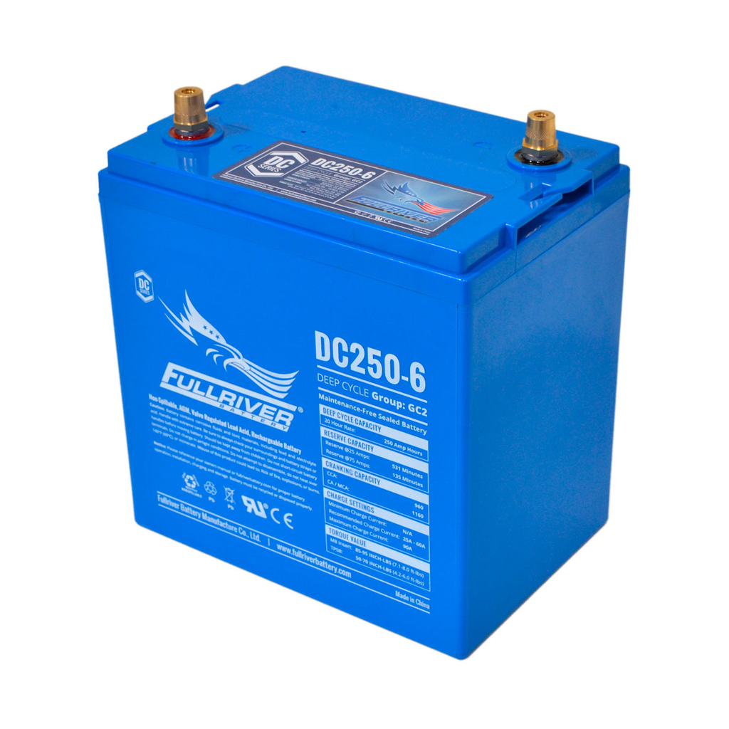 FULLRIVER DEEP CYCLE AGM - 6V 250AH