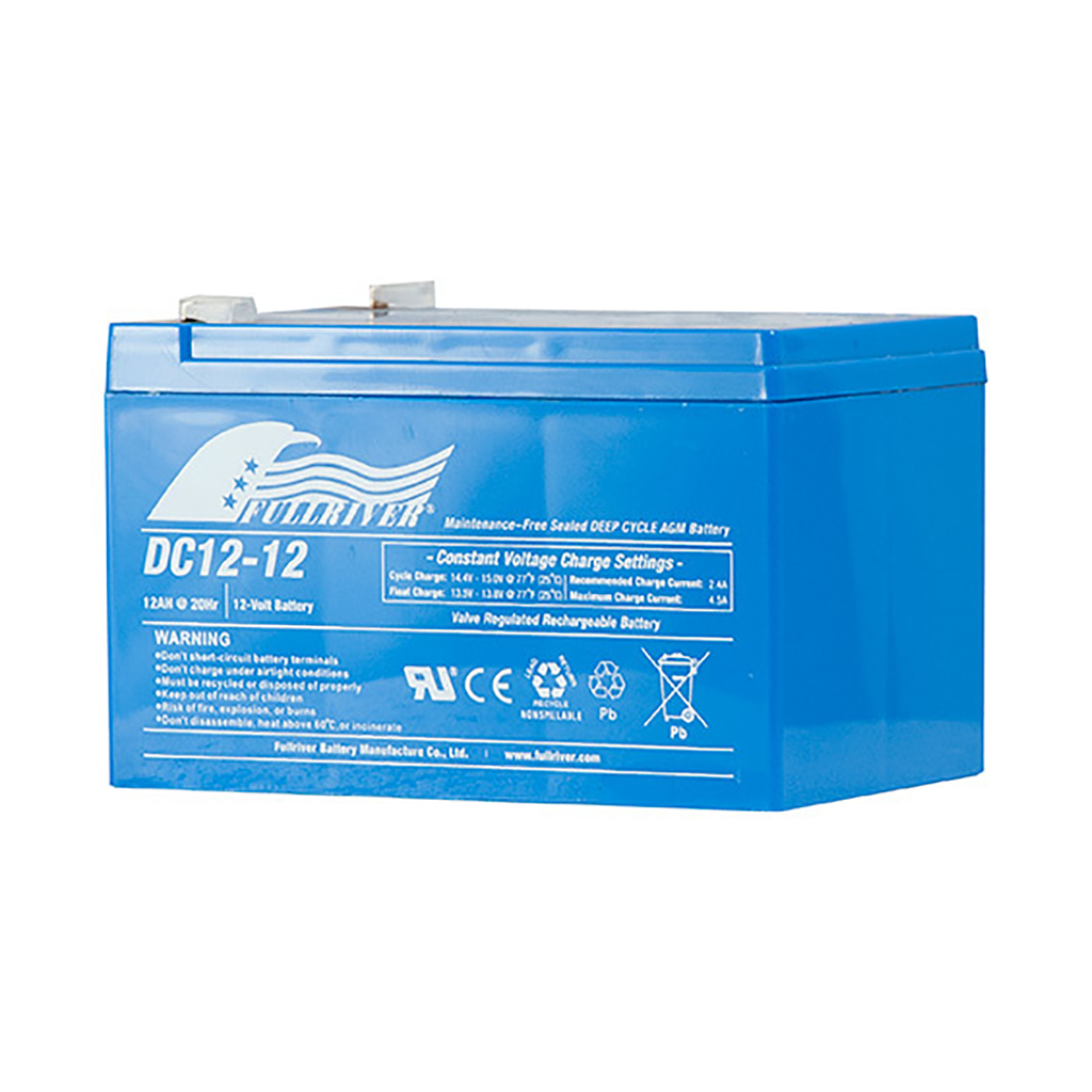 FULLRIVER DEEP CYCLE AGM - 12V 12AH
