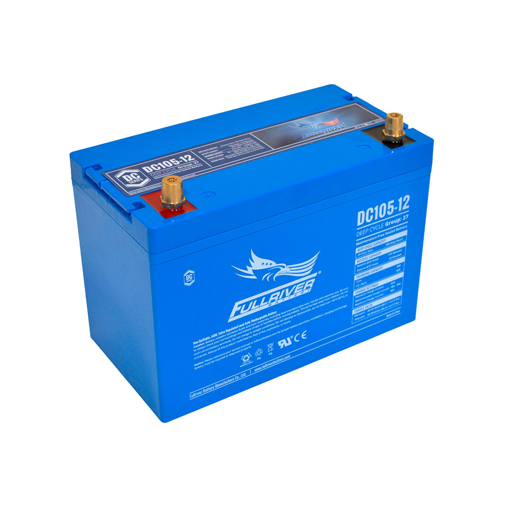 FULLRIVER DC 12V 105AH AGM BATTERY