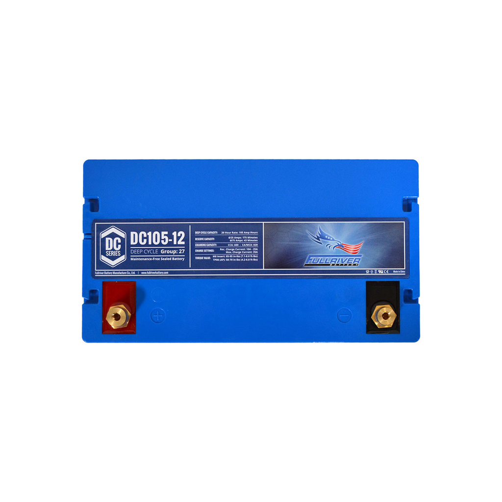 FULLRIVER DEEP CYCLE AGM 12V 105AH