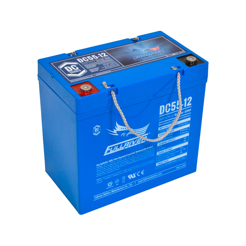 FULLRIVER DC 12V 55AH AGM BATTERY