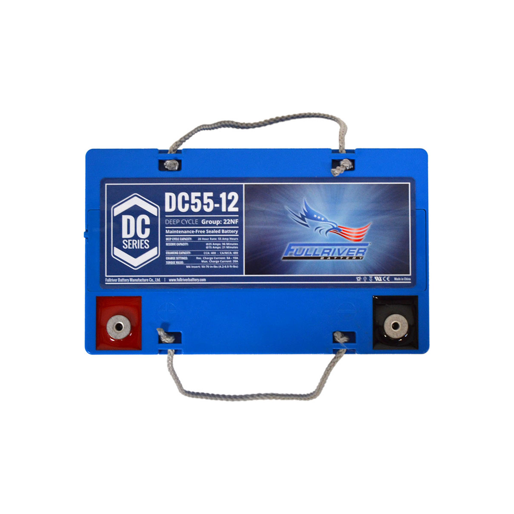 FULLRIVER DC 12V 55AH AGM BATTERY