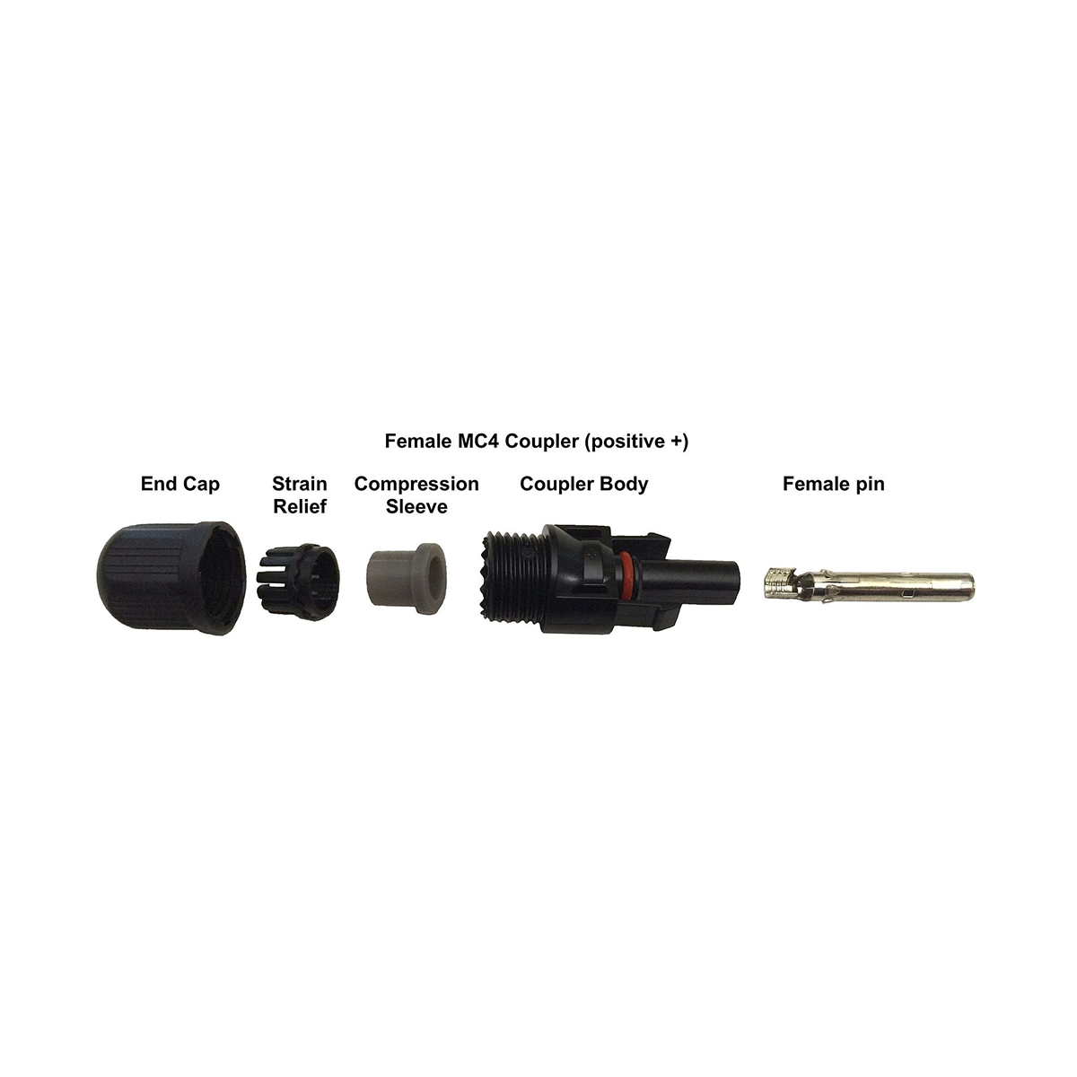 MC4 SOCKET 4-6MM CABLE