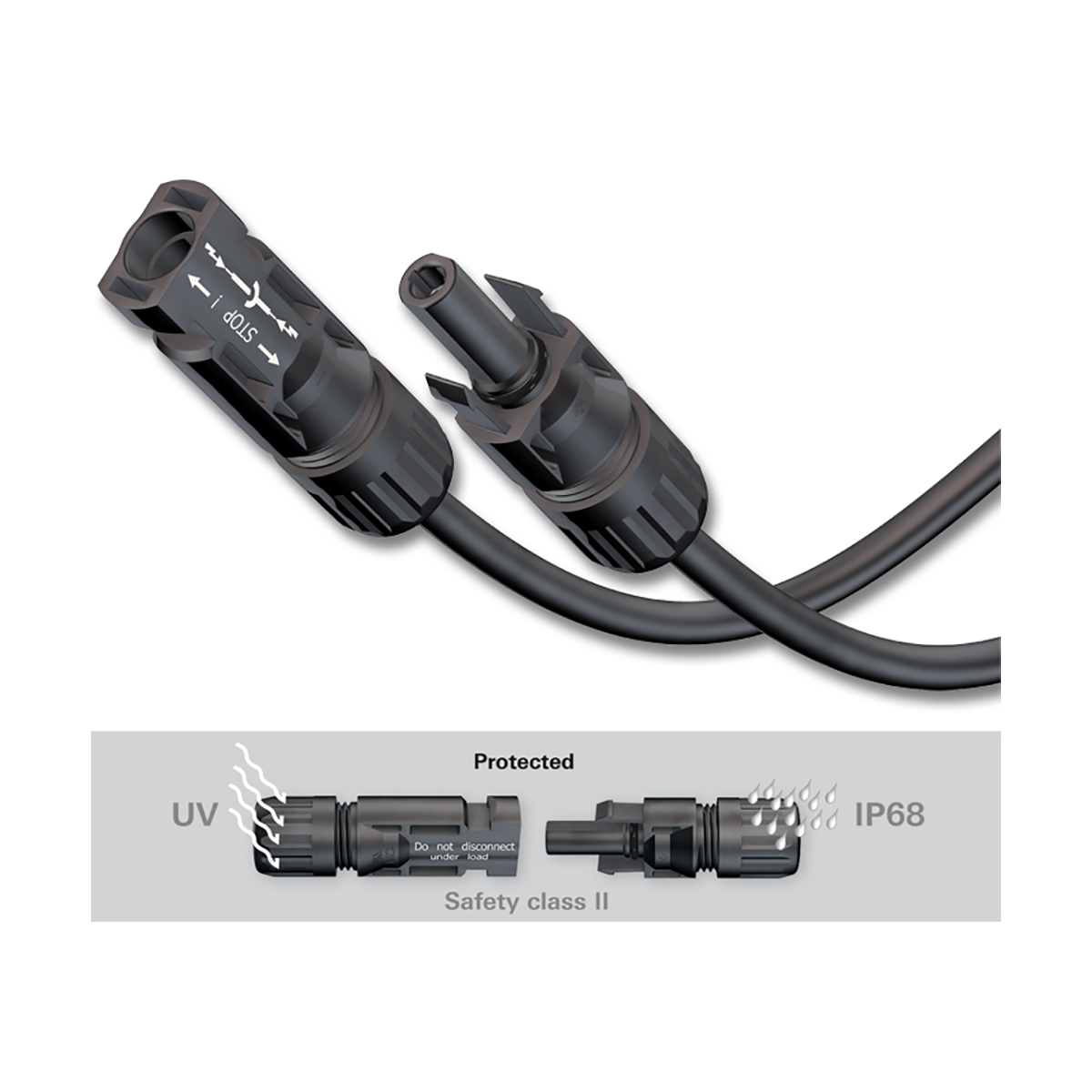 MC4 SOCKET 4-6MM CABLE