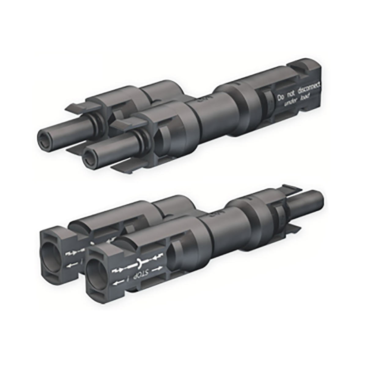 GENUINE MC4 BRANCH CONNECTOR (2 FEMALES)