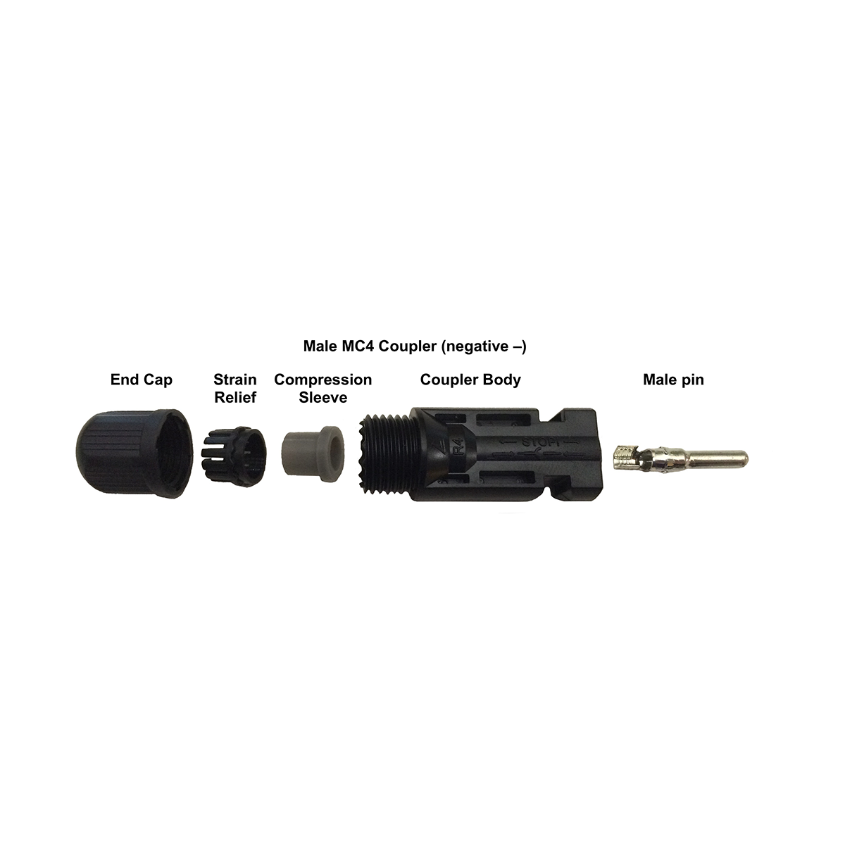 GENUINE MC4 BRANCH CONNECTOR (2 FEMALES)