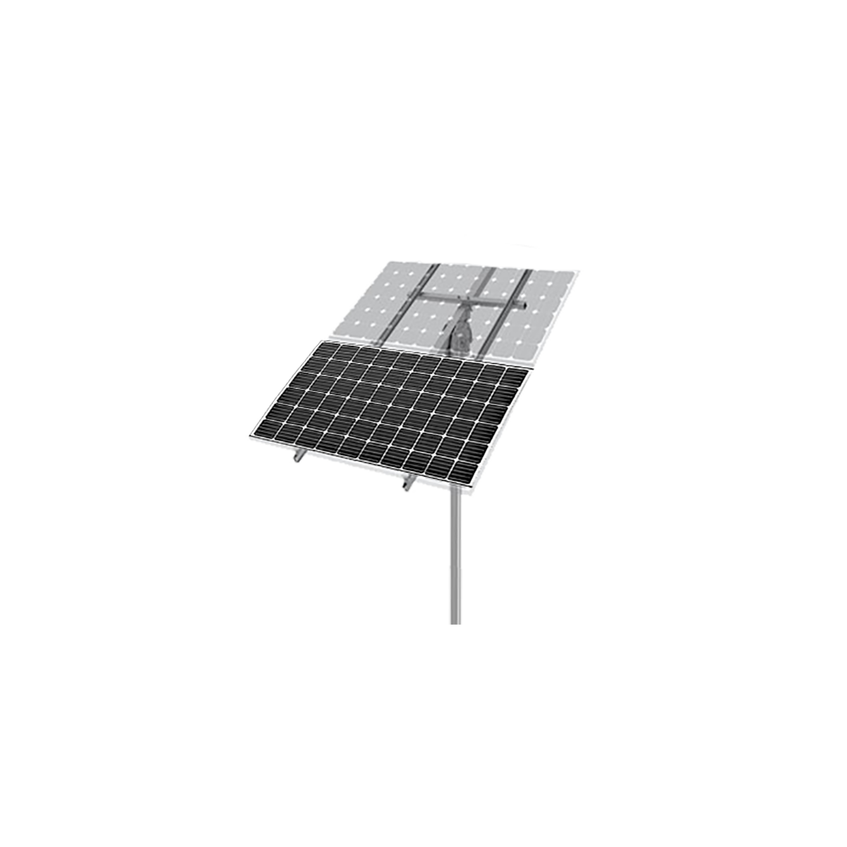 CLENERGY POST MOUNT KIT 2 MODULE