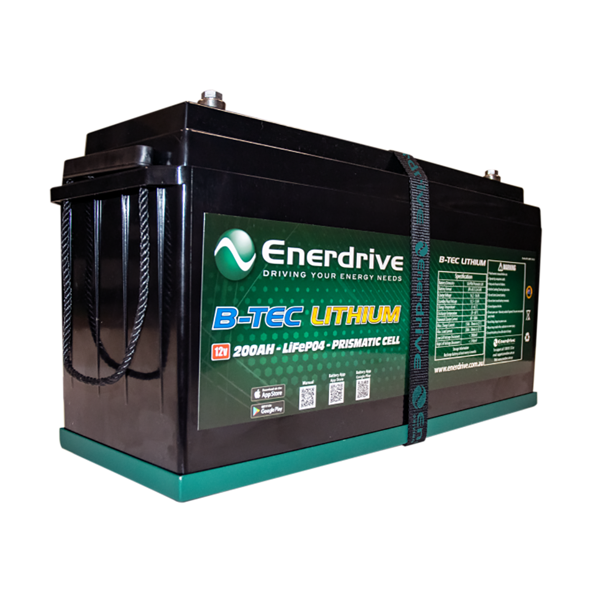 BTEC LIFEPO4 12V 200AH DC40-AC60 BUNDLE
