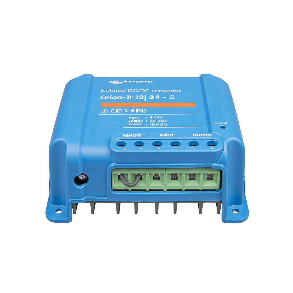 ORION-TR 12/24-5A (120W) ISOLATED DC-DC