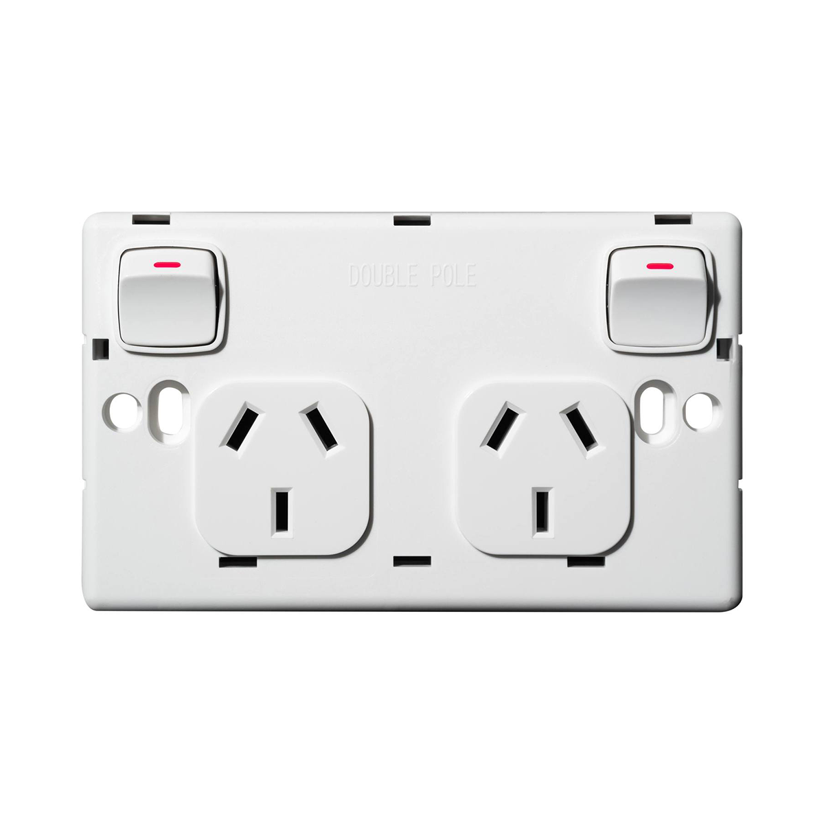 VOLTEX 240V DOUBLE OUTLET DOUBLE POLE