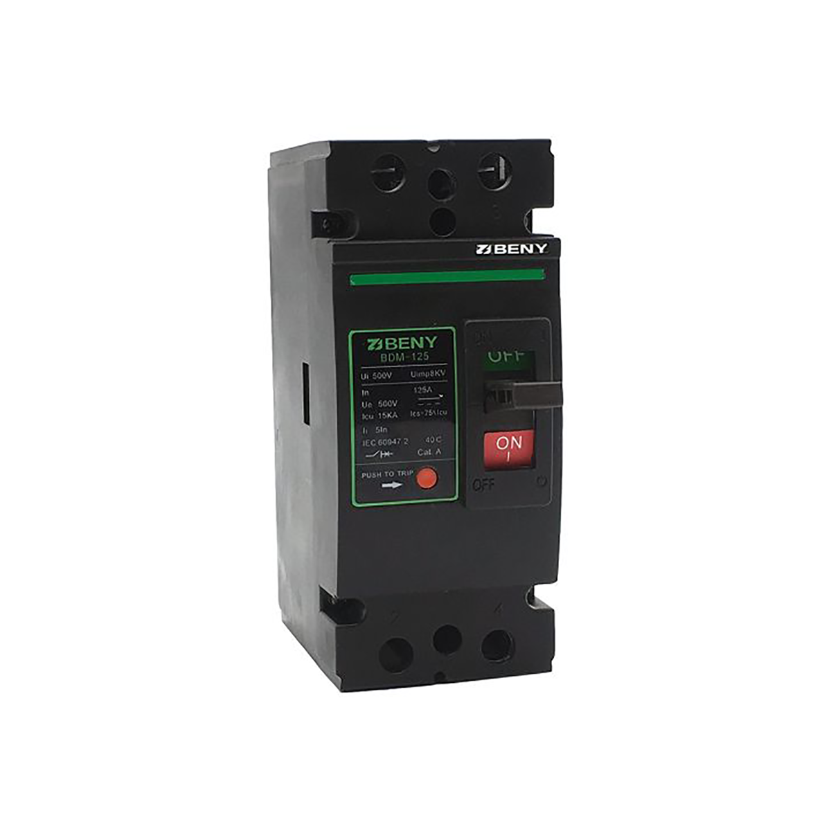ZJBENY BDM 125A DC CIRCUIT BREAKER