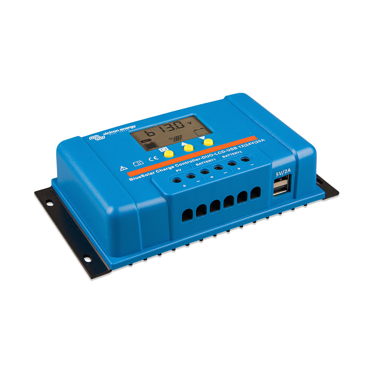 BLUESOLAR PWM DUO-LCD&USB 12/24V-20A