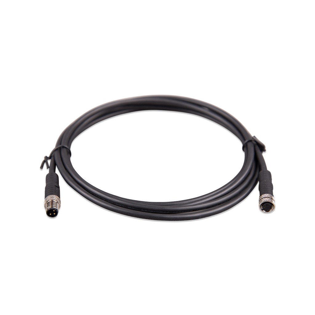 M8 CIRCULAR CONNECTOR MALE/FEMALE 3 POLE 3M