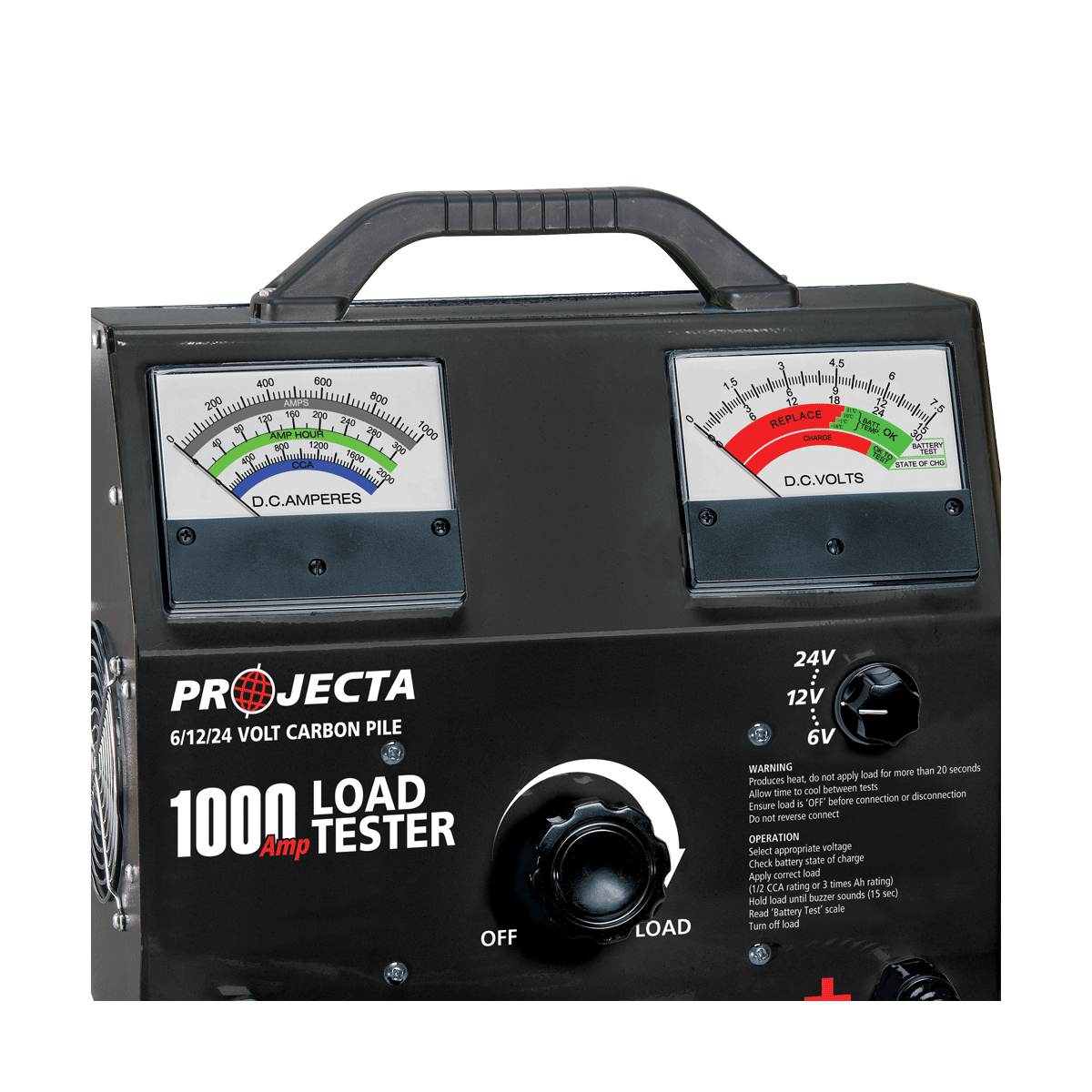 PROJECTA 1000A CARBON PILE TESTER
