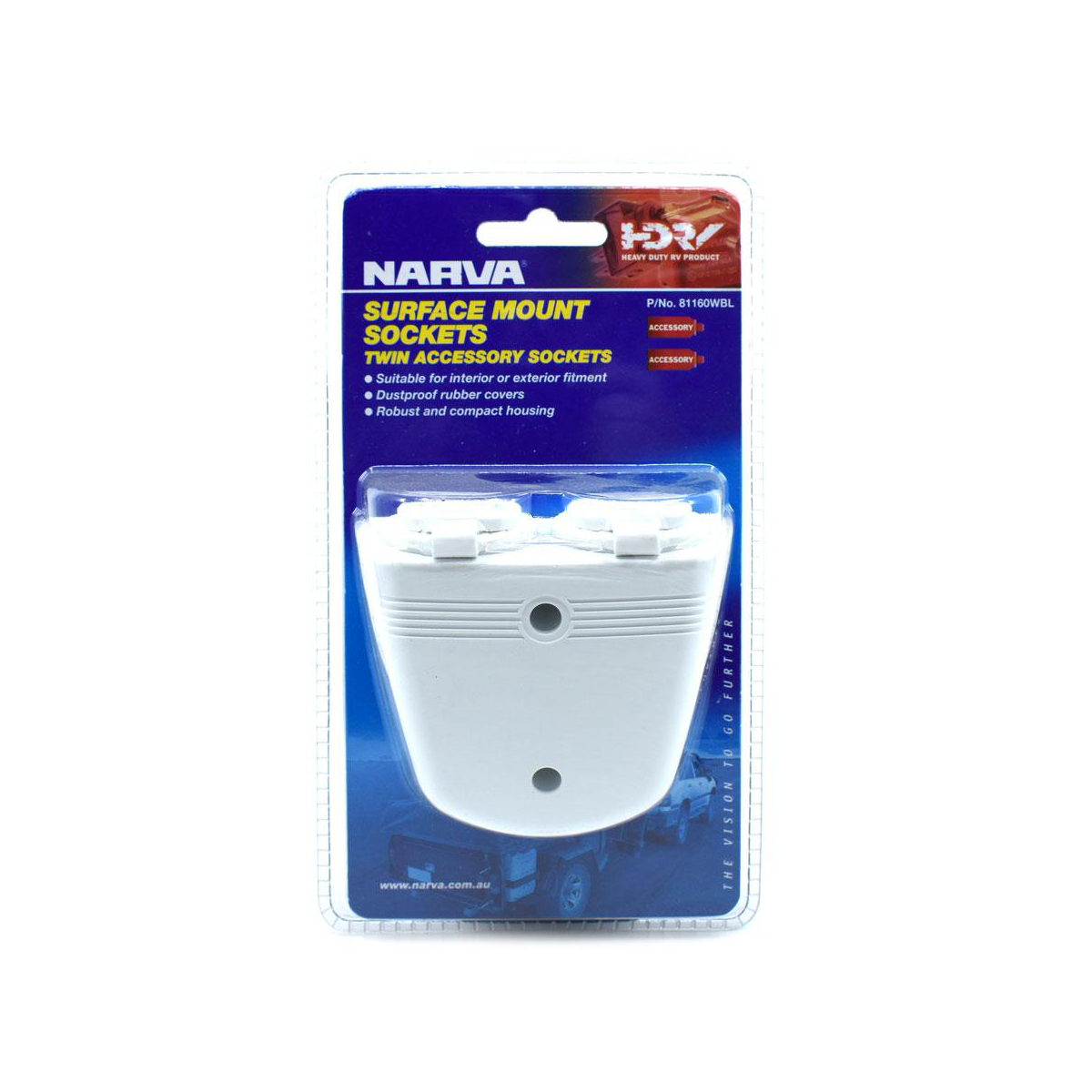 NARVA CIG/CIG SURFACE MOUNT WHITE