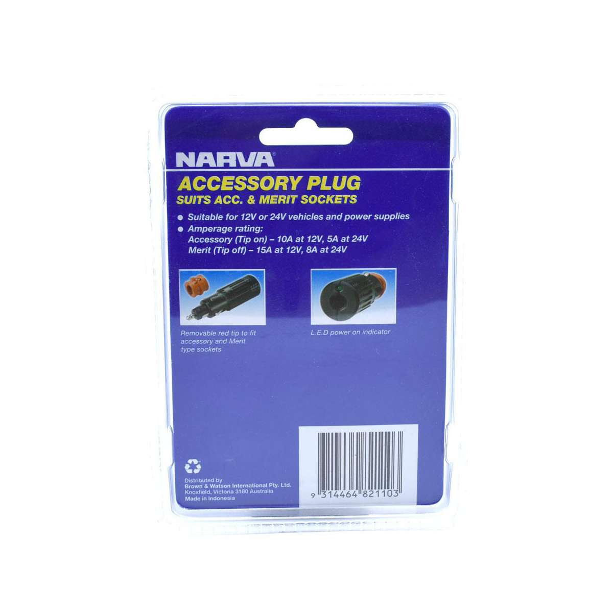 NARVA CIG/MERIT PLUG