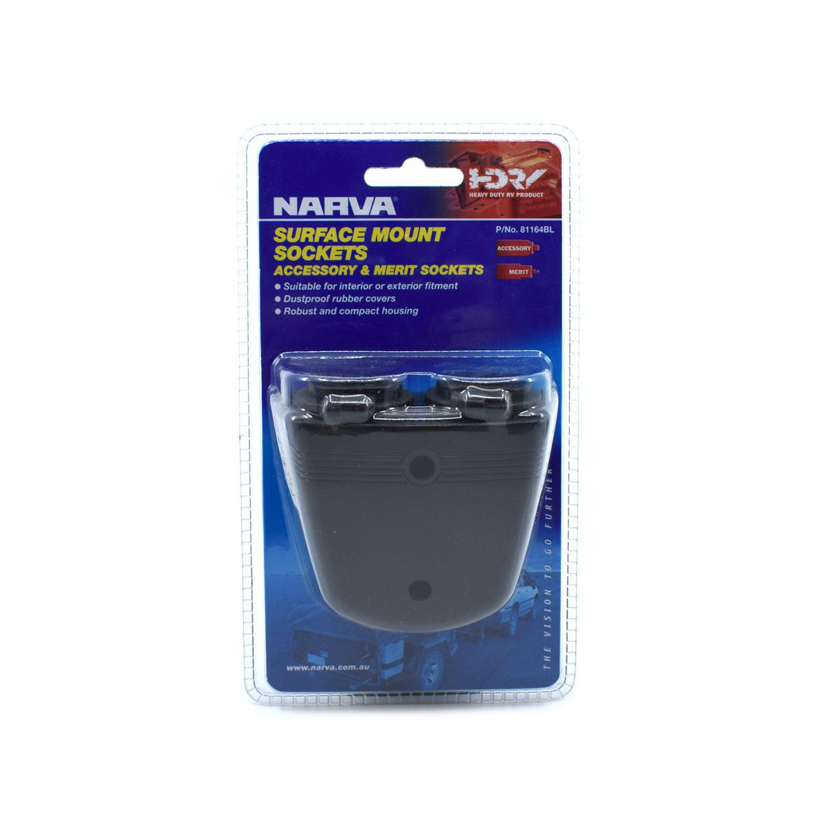NARVA CIG/MERIT SURFACE MOUNT BLACK