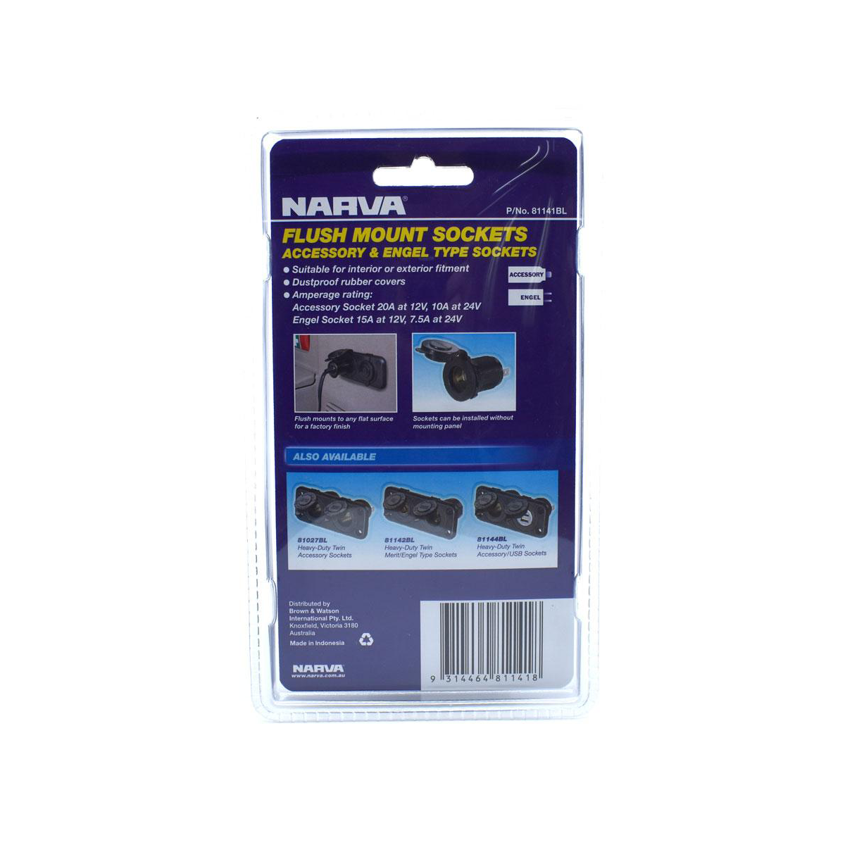 NARVA CIG/ENGEL FLUSH MOUNT 