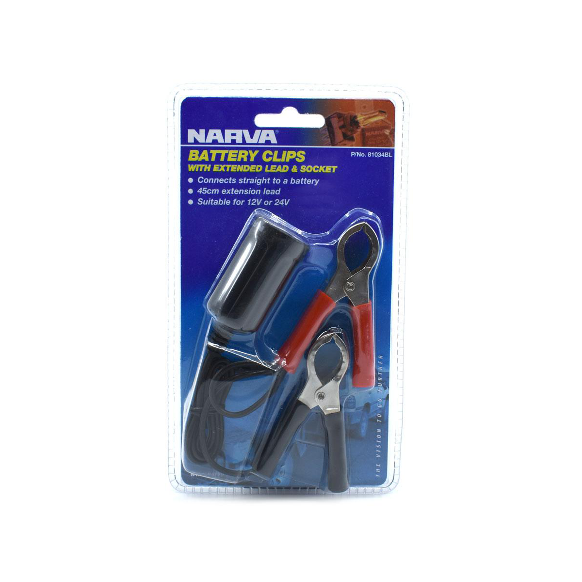BATTERY CLIPS TO CIG SOCKET