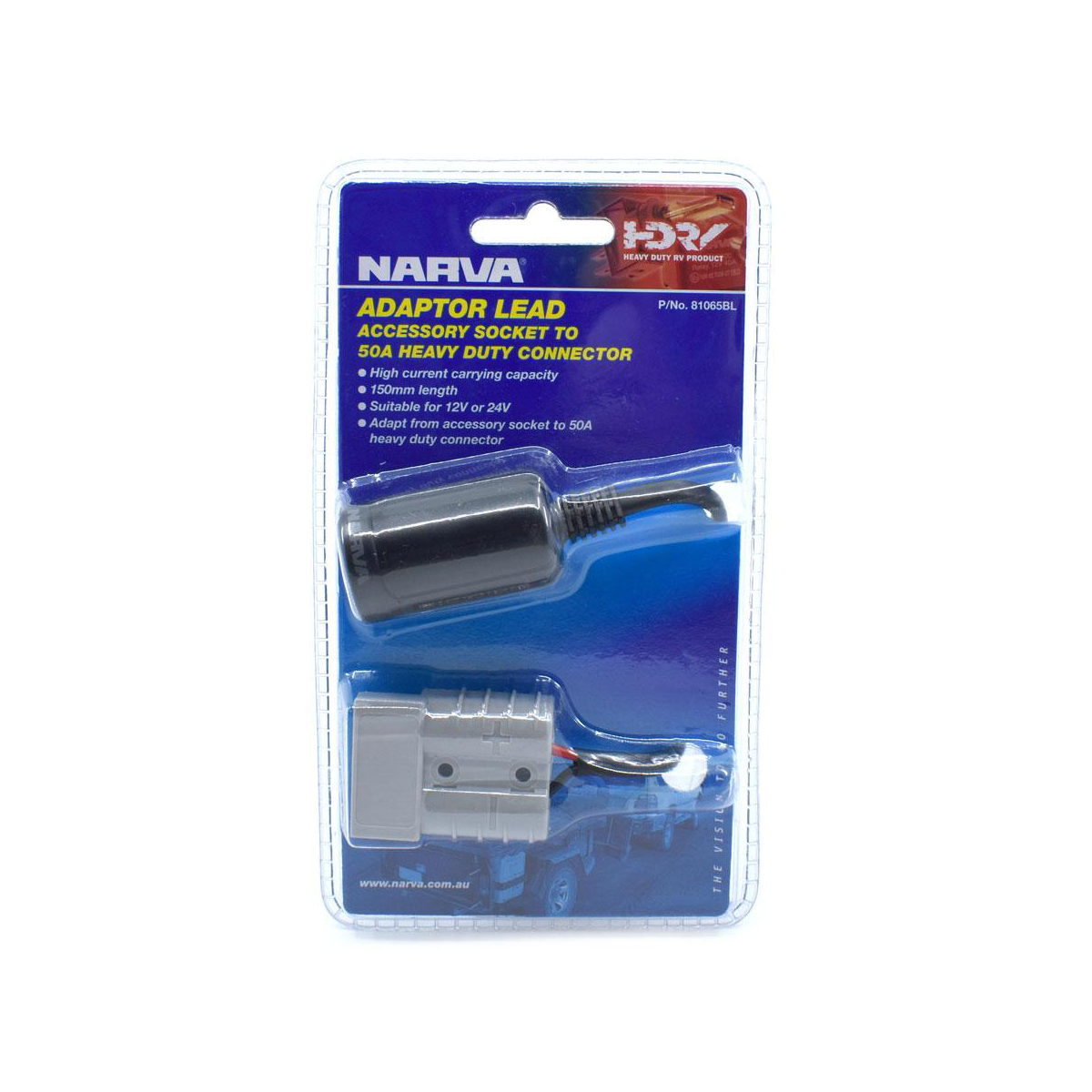 NARVA CIG SOCKET TO ANDO 150MM