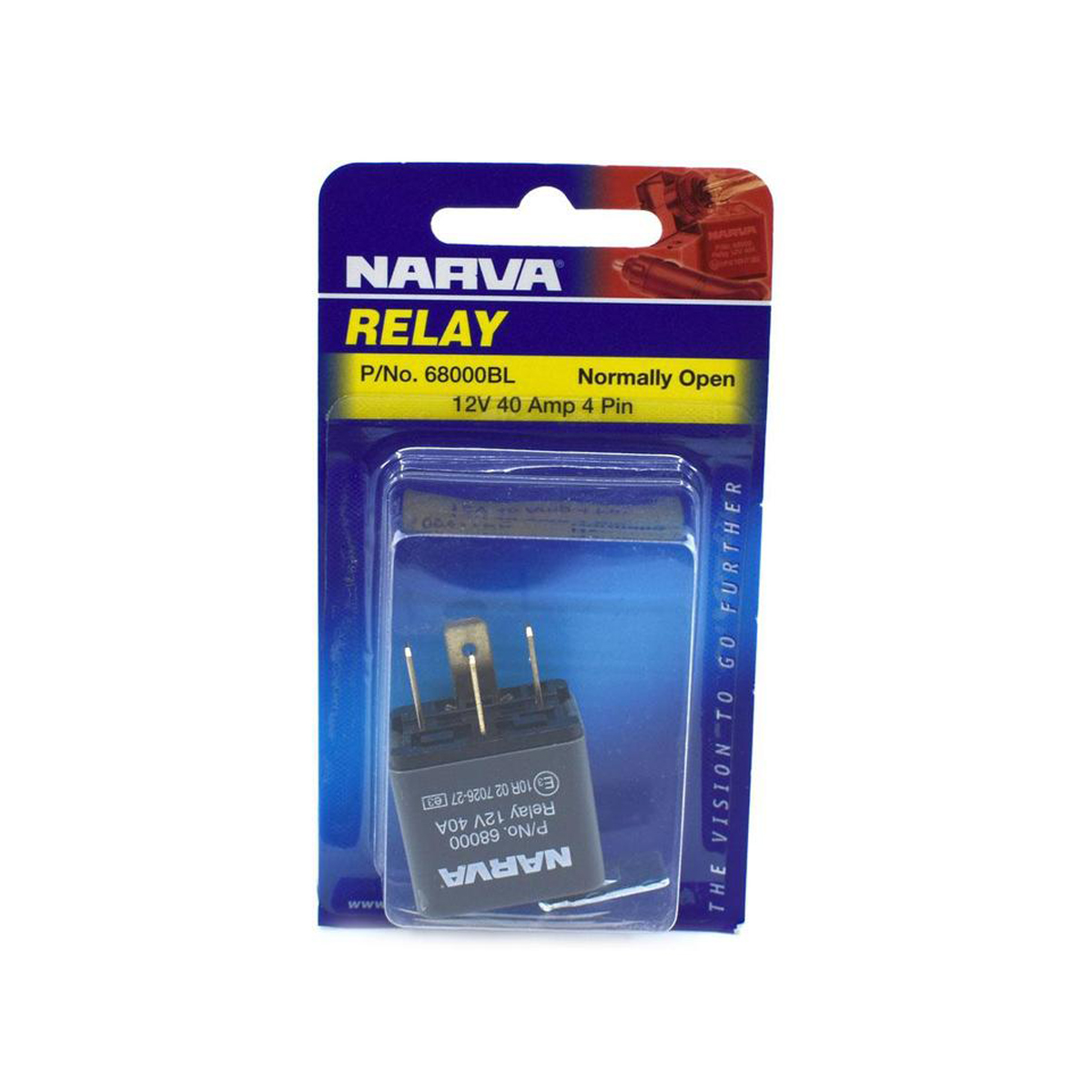 NARVA 12V 40A 4 PIN RELAY 