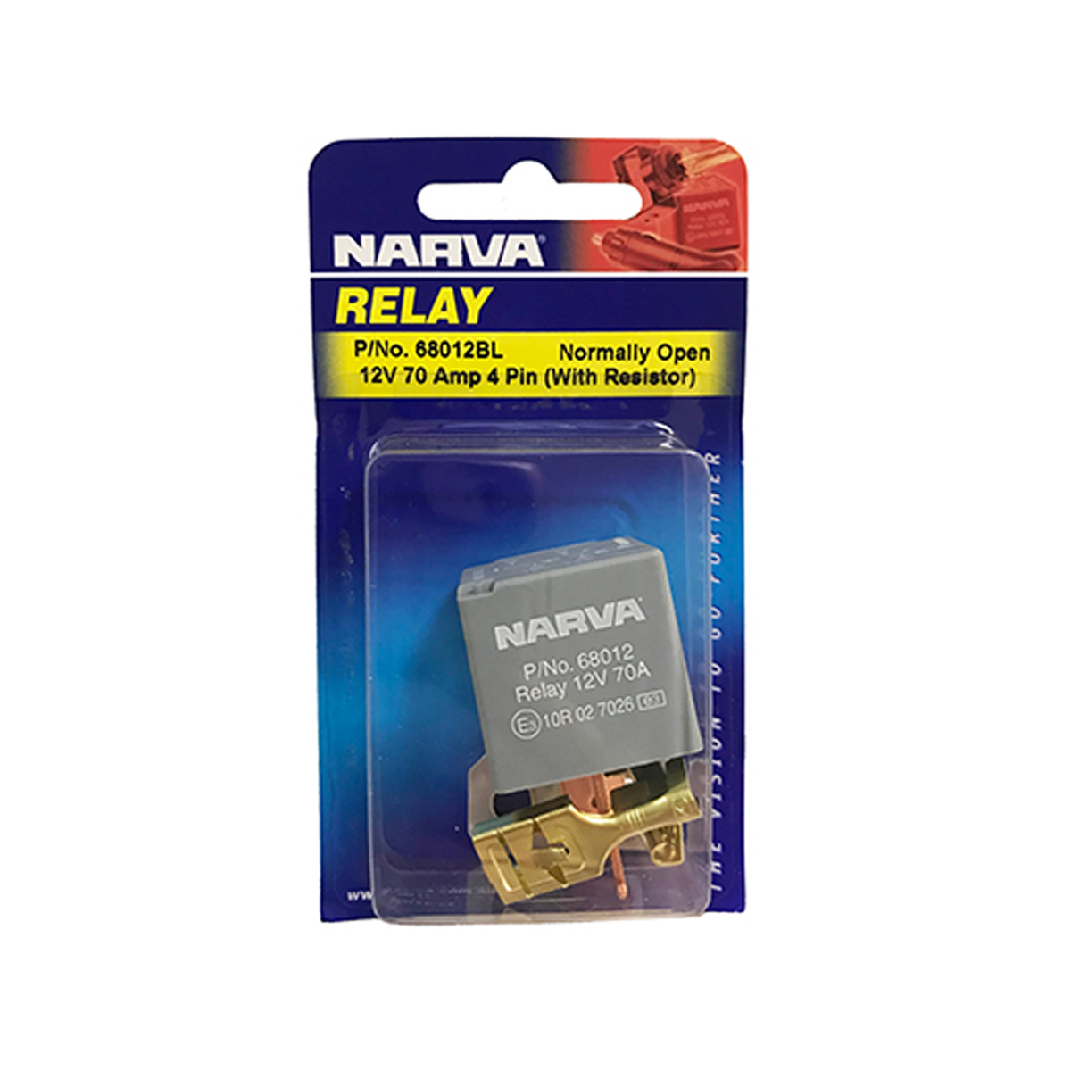 NARVA 12V 70A 4 PIN RELAY