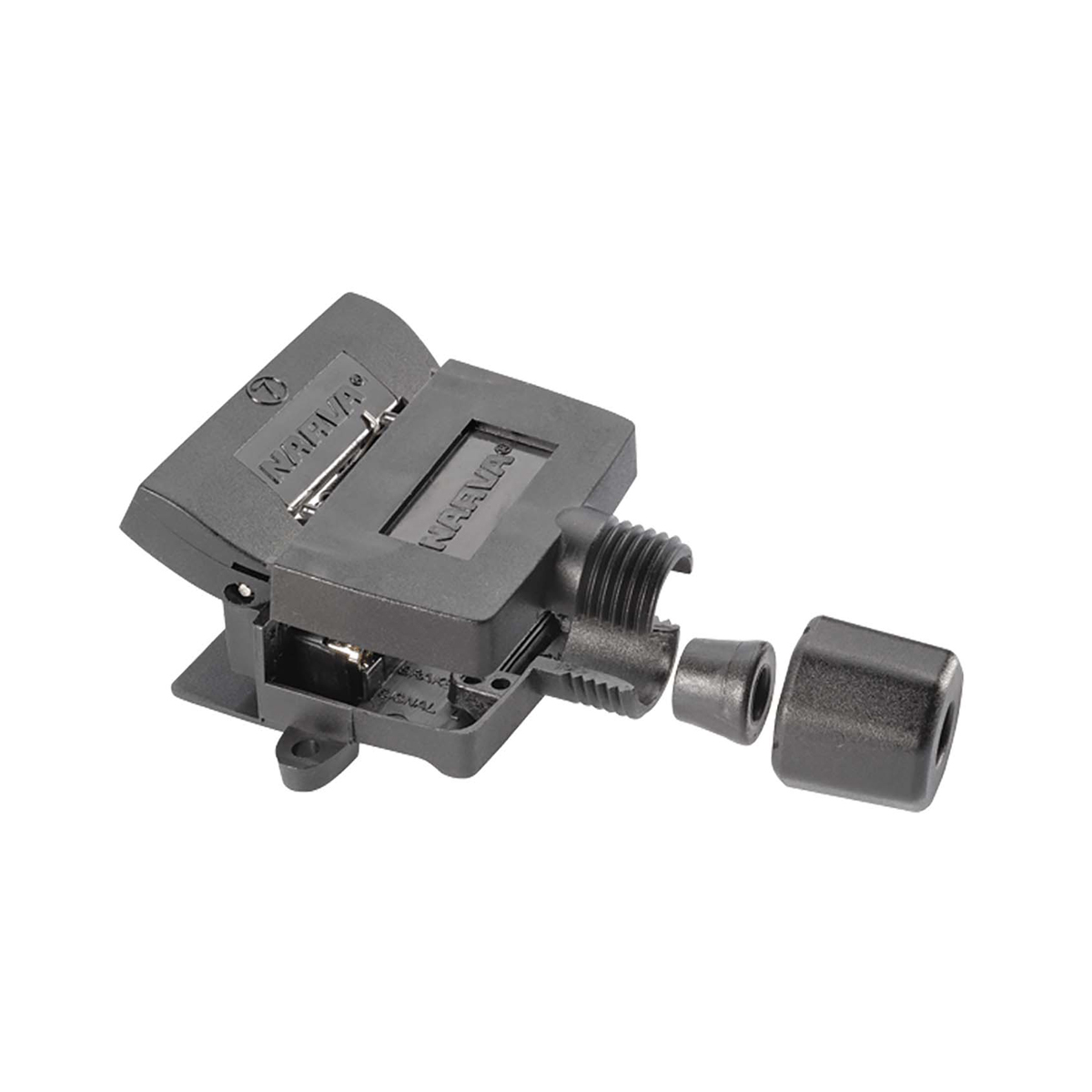 NARVA 7 PIN FLAT TRAILER SOCKET
