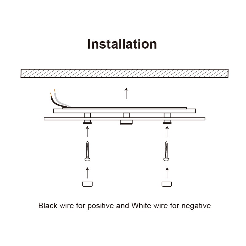 Dream Lighting 12V Cool White and Blue Lighting LED Crystal Roof Light with Programmed Switch