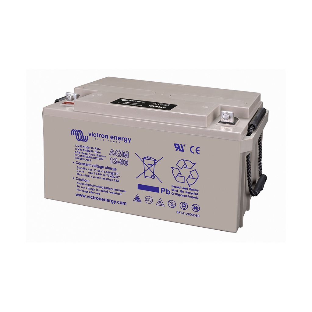 12V/90AH AGM DEEP CYCLE BATT.