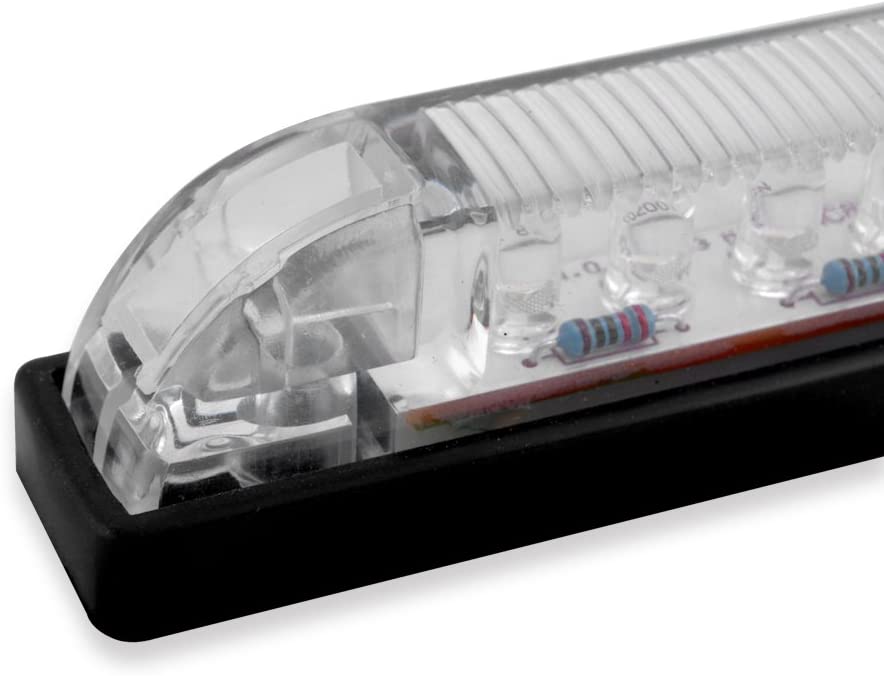 DREAM LIGHTING 12V Red Light Waterproof Bar Light 205mm