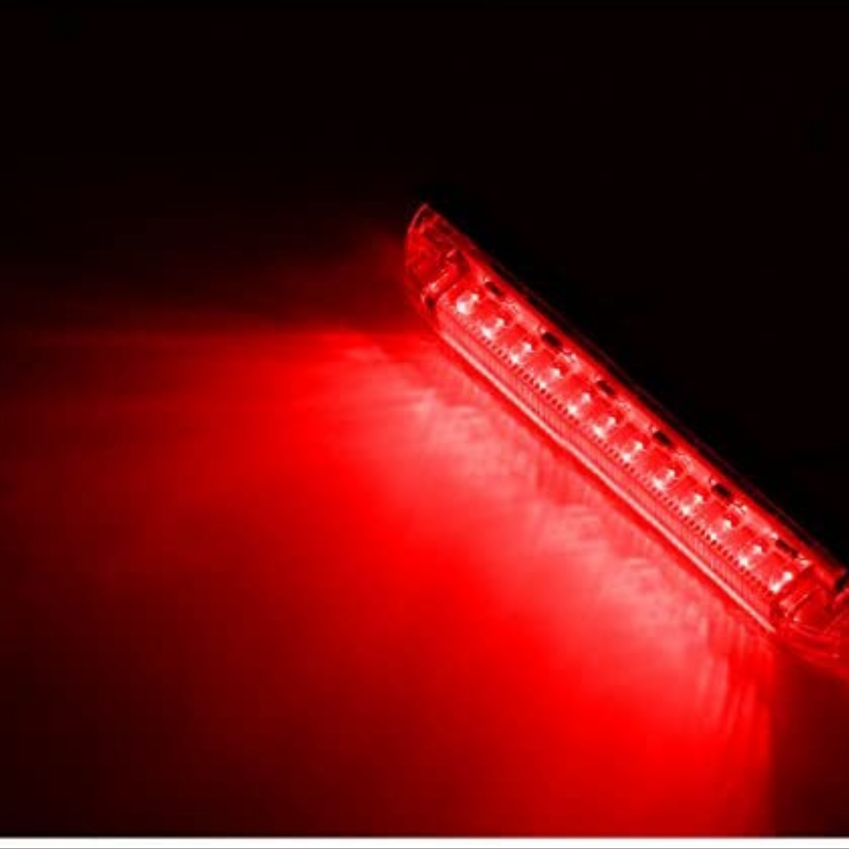 DREAM LIGHTING 12V Red Light Waterproof Bar Light 154mm