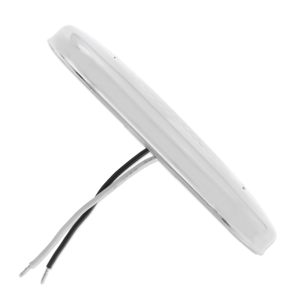 Dream Lighting 12V Blue Lighting Stainless Steel LED Oblong Step Light 75mm