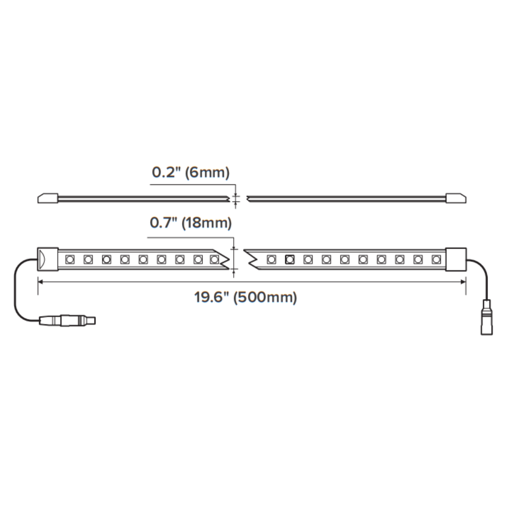 4 BAR LED CAMPING LIGHT KIT