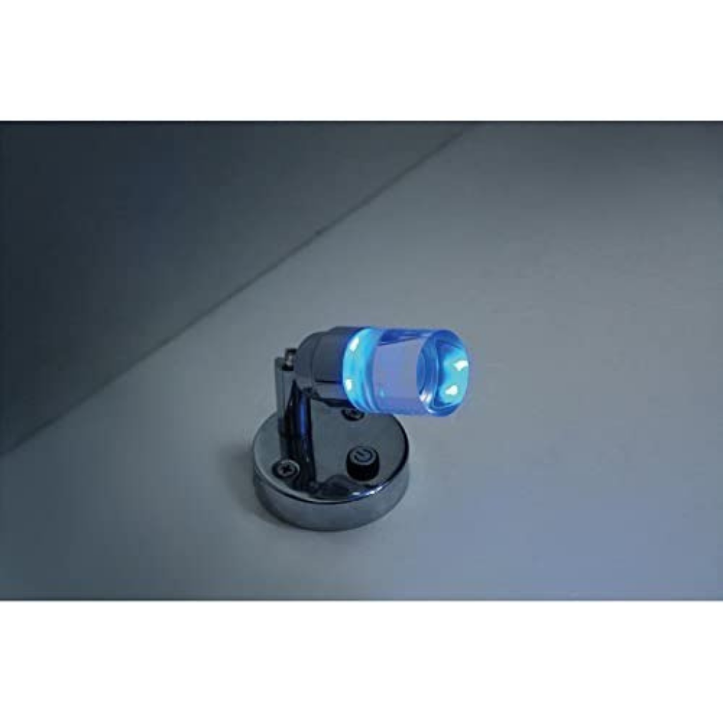 12V Cool White and Blue Light LED Swivel Joint Chart Reading Light