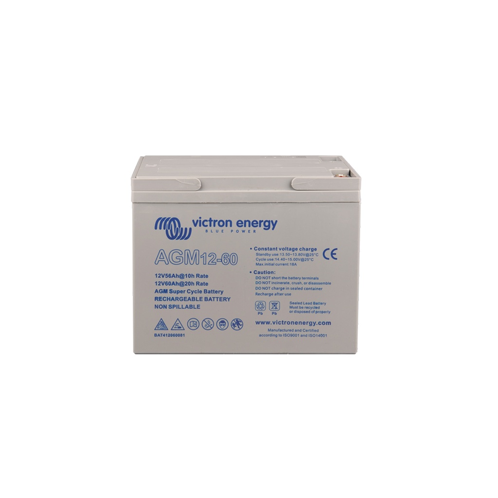 12V/60AH AGM SUPER CYCLE BATT. (M5)