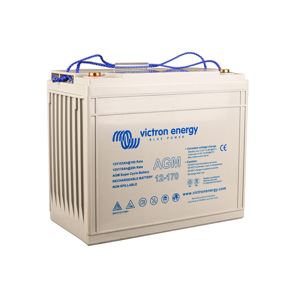 12V/170AH AGM SUPER CYCLE BATT. (M8)