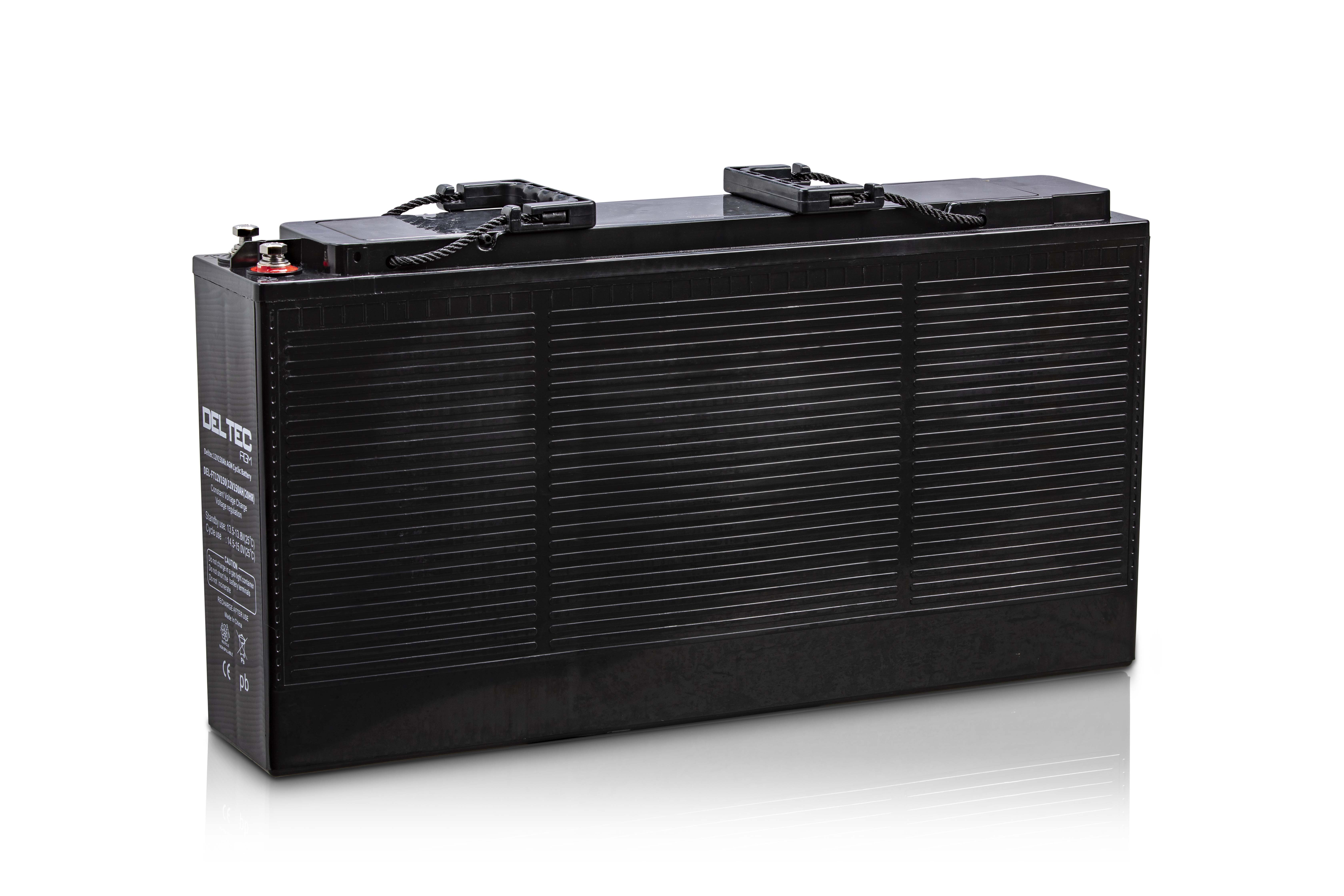 DELTEC 12V 150A AGM SLIM BATTERY