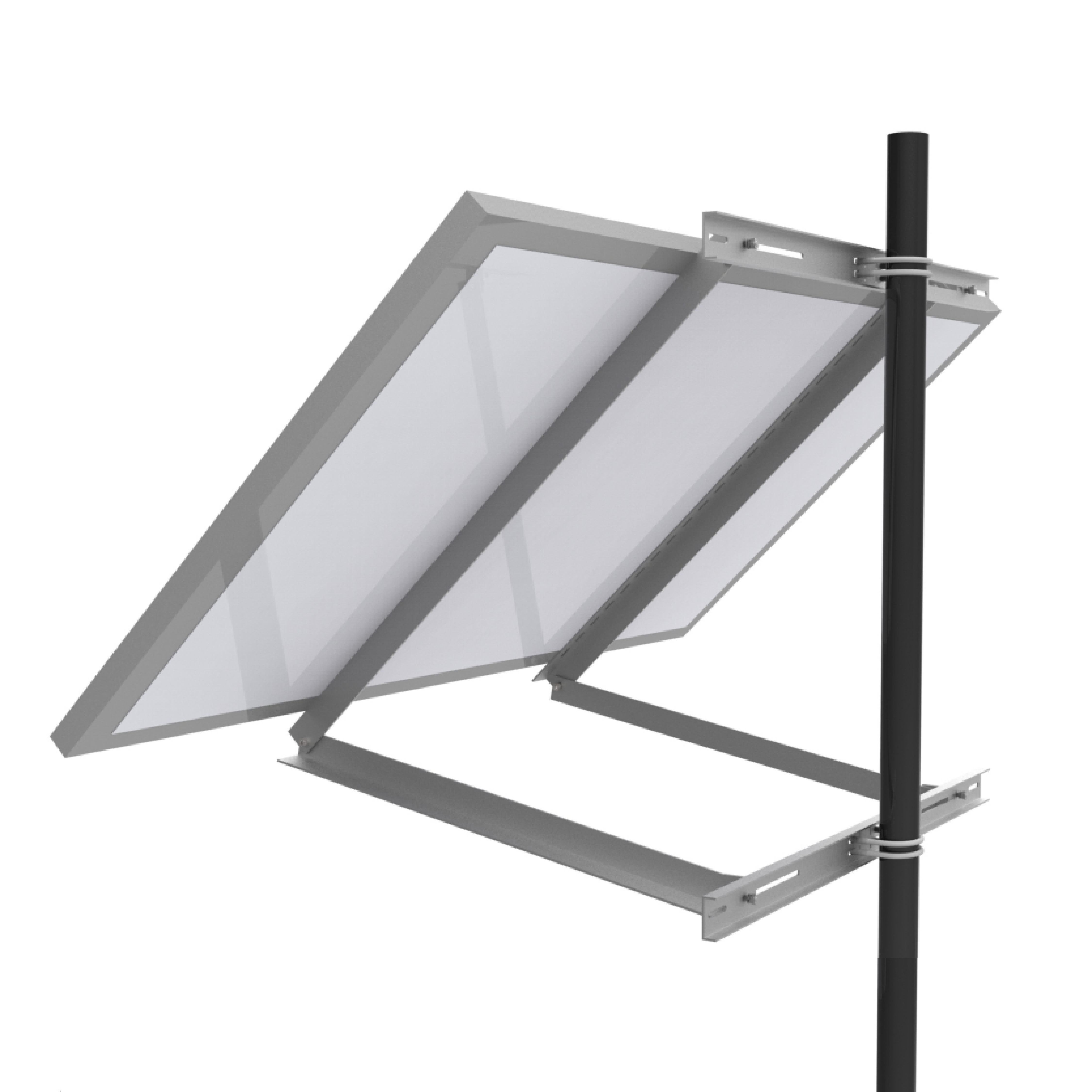 ALVOLTA Single Panel Adjustable Pole Mount Kit