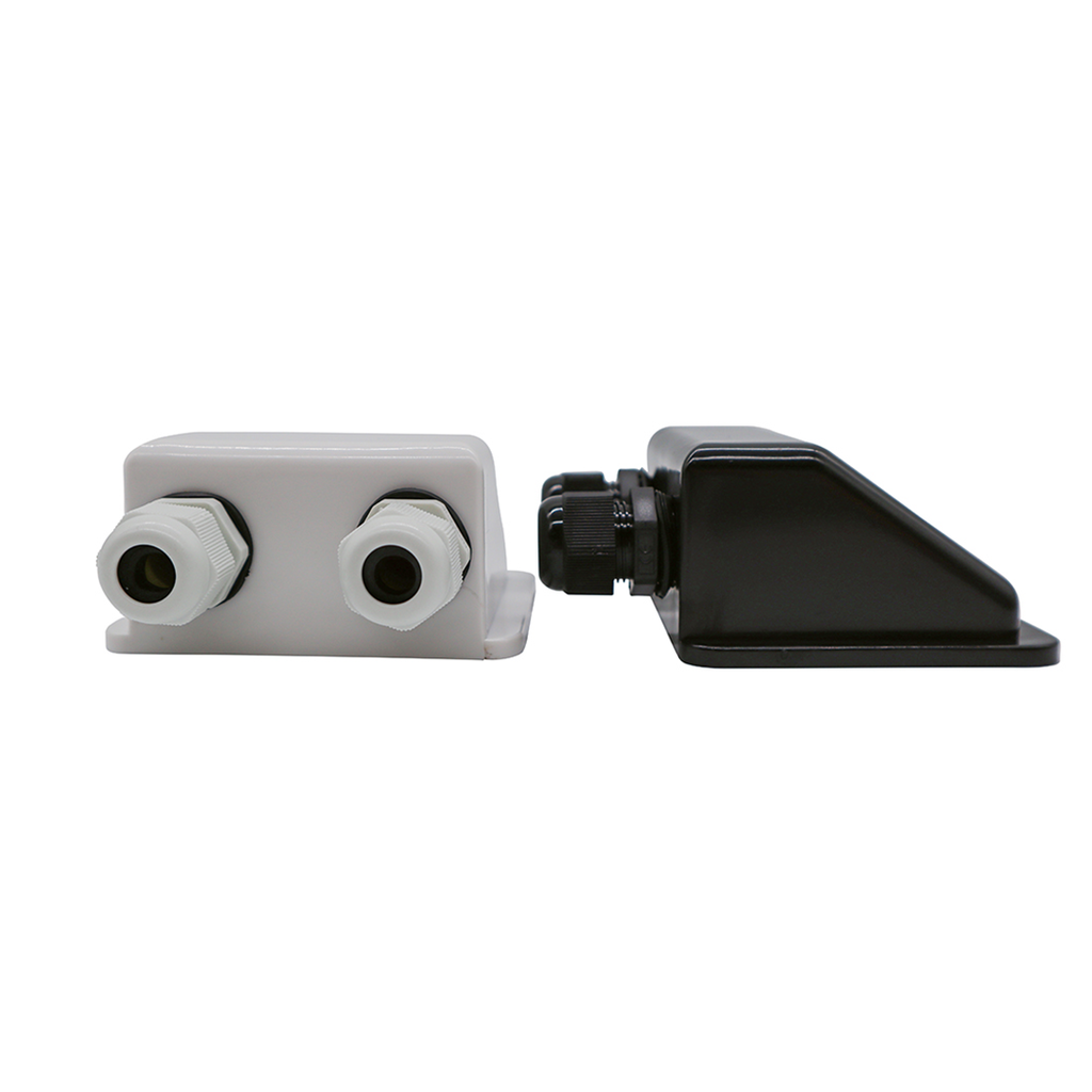 ALVOLTA Black Dual Entry Junction Box