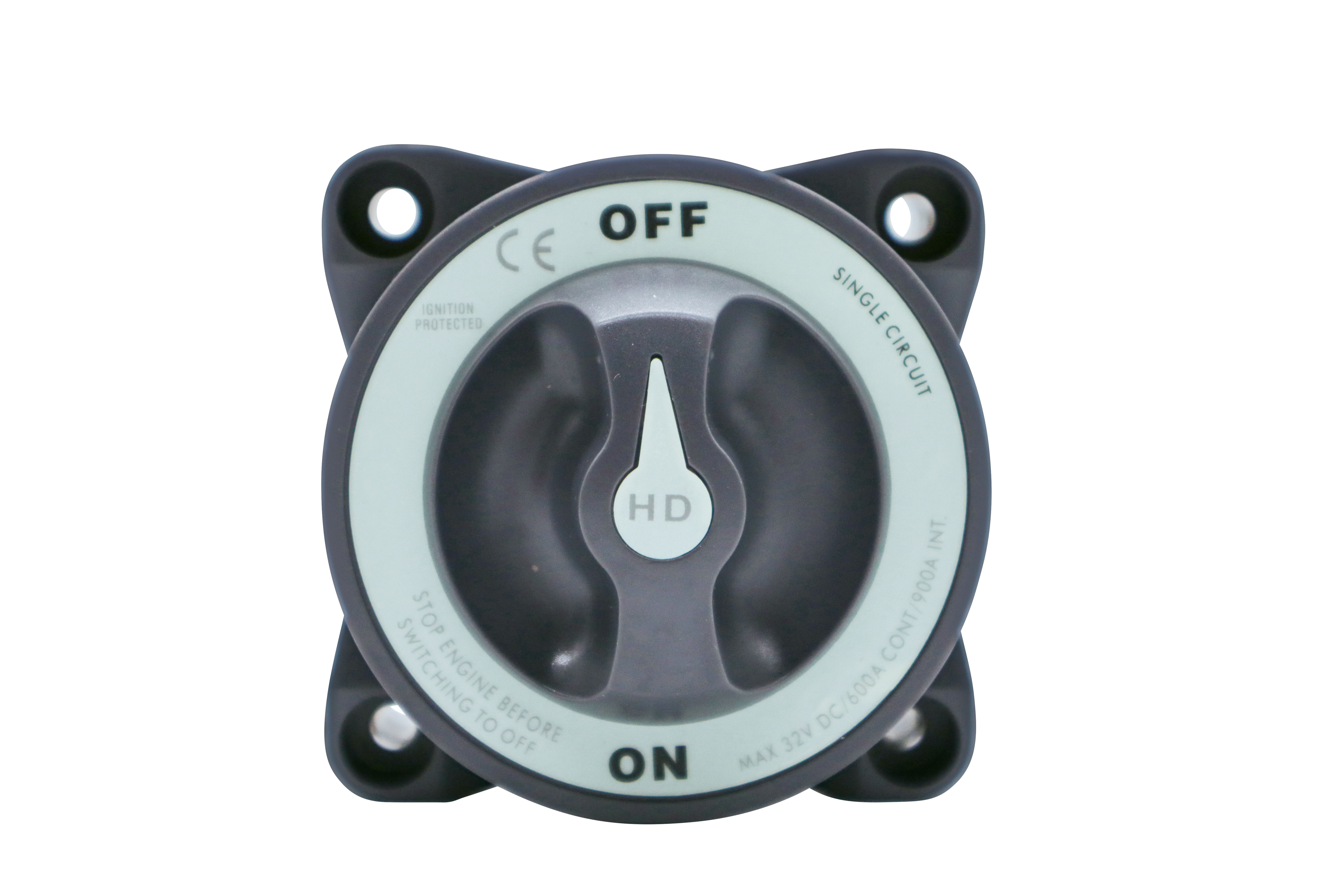 Battery Switch HD On/Off 600A w/AFD