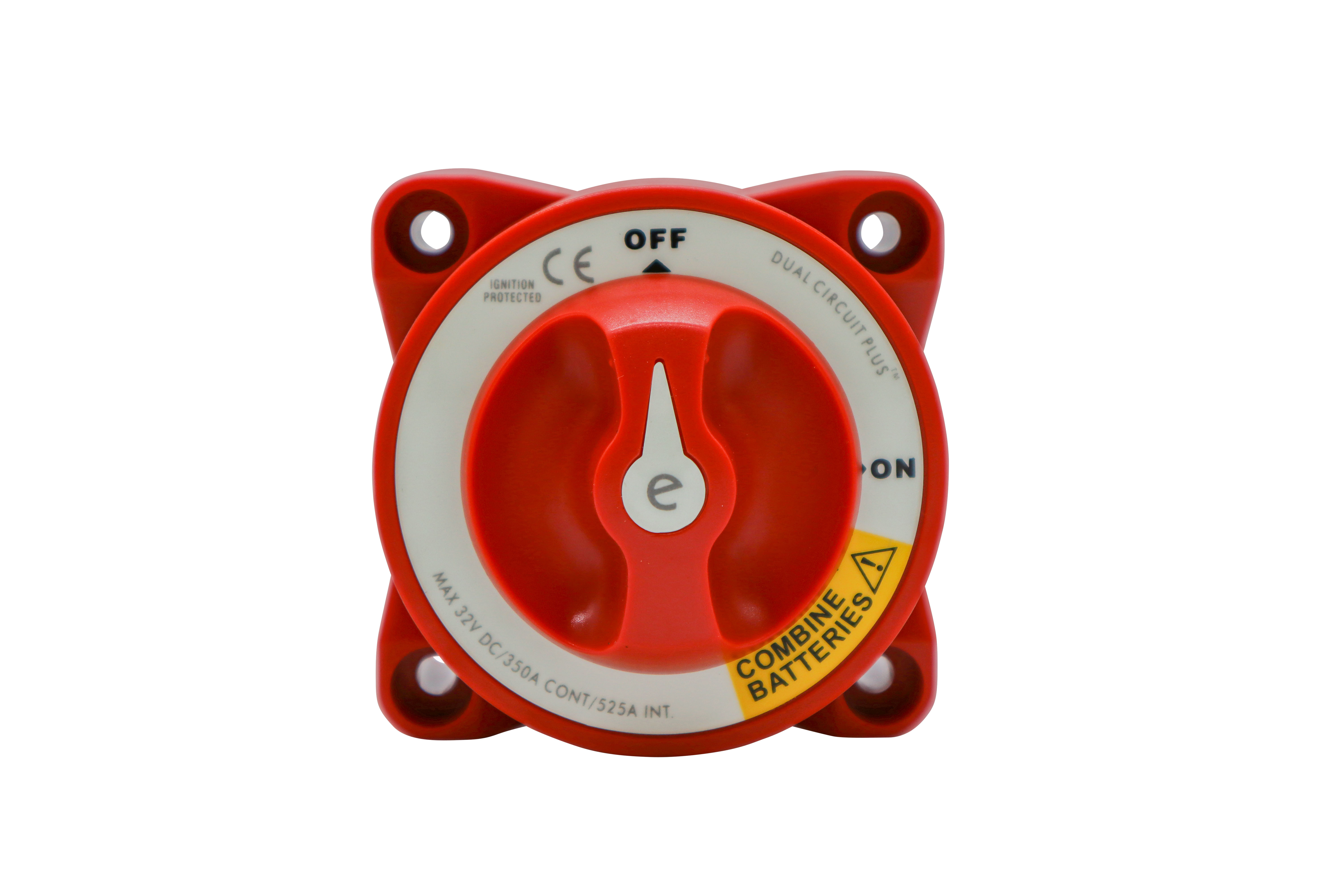 E-SERIES 350A BATTERY SWITCH DUAL CIRCUIT PLUS