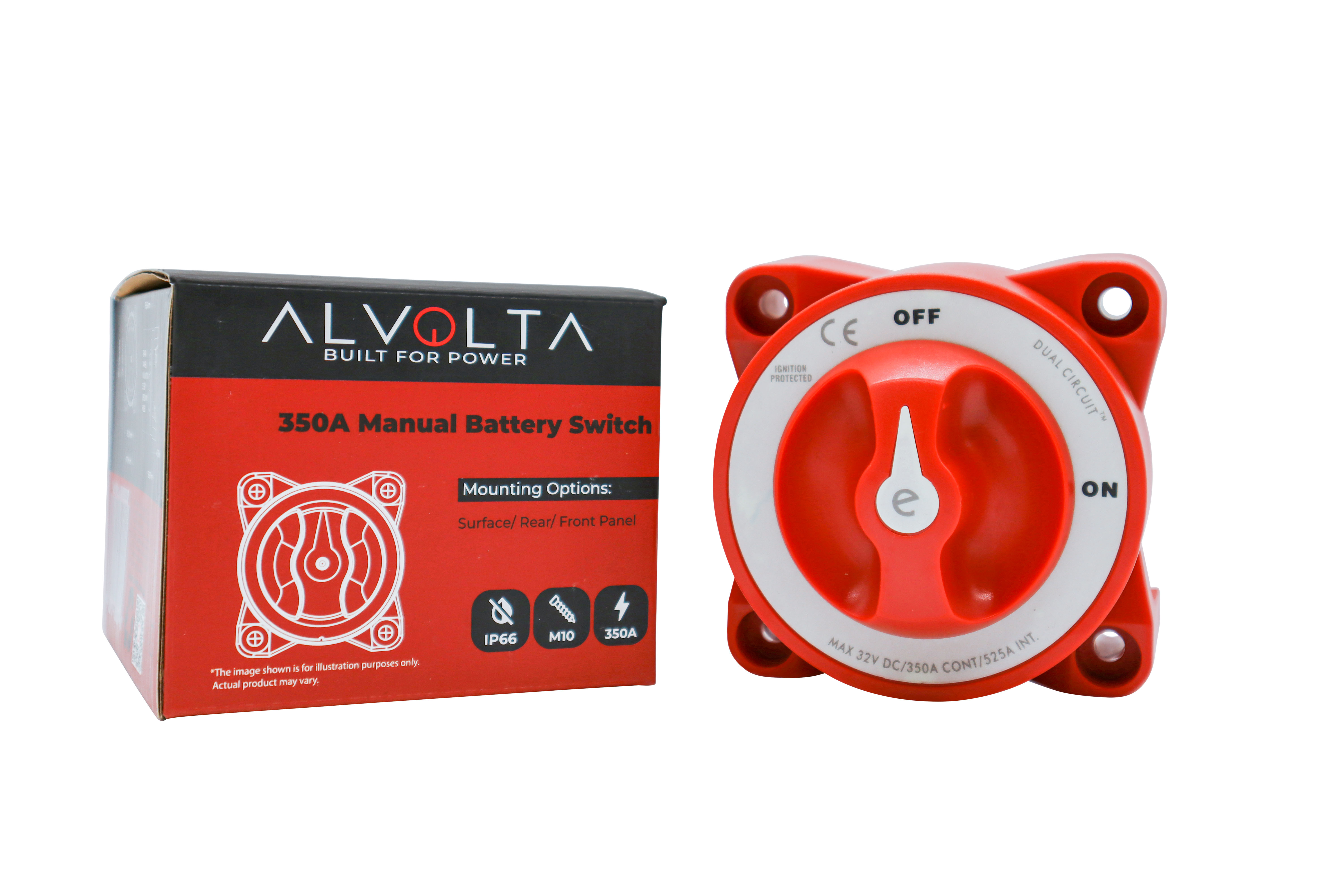 BATTERY SWITCH 350A DUAL CIRCUIT