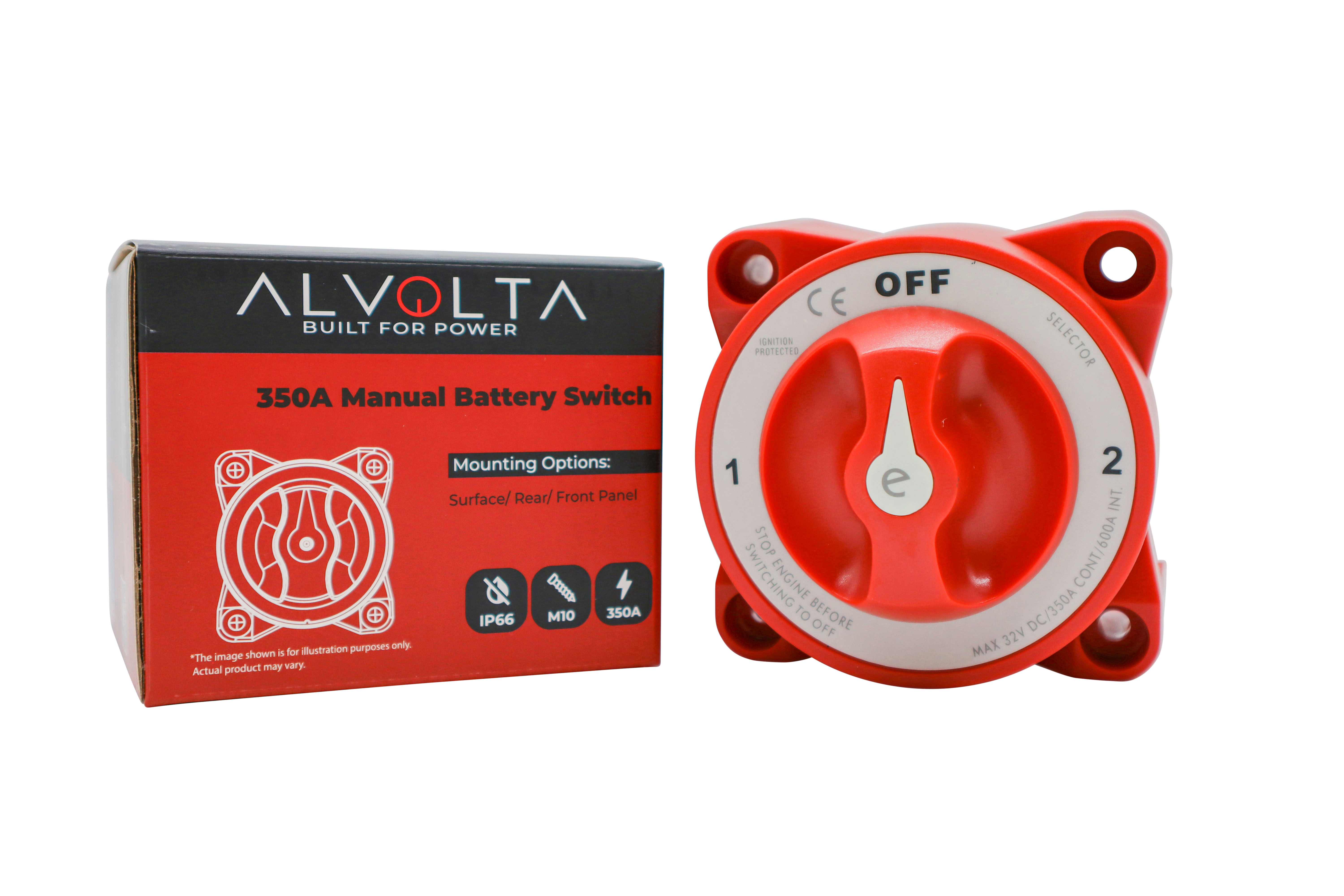 350A 3 POSITION BATTERY SWITCH 