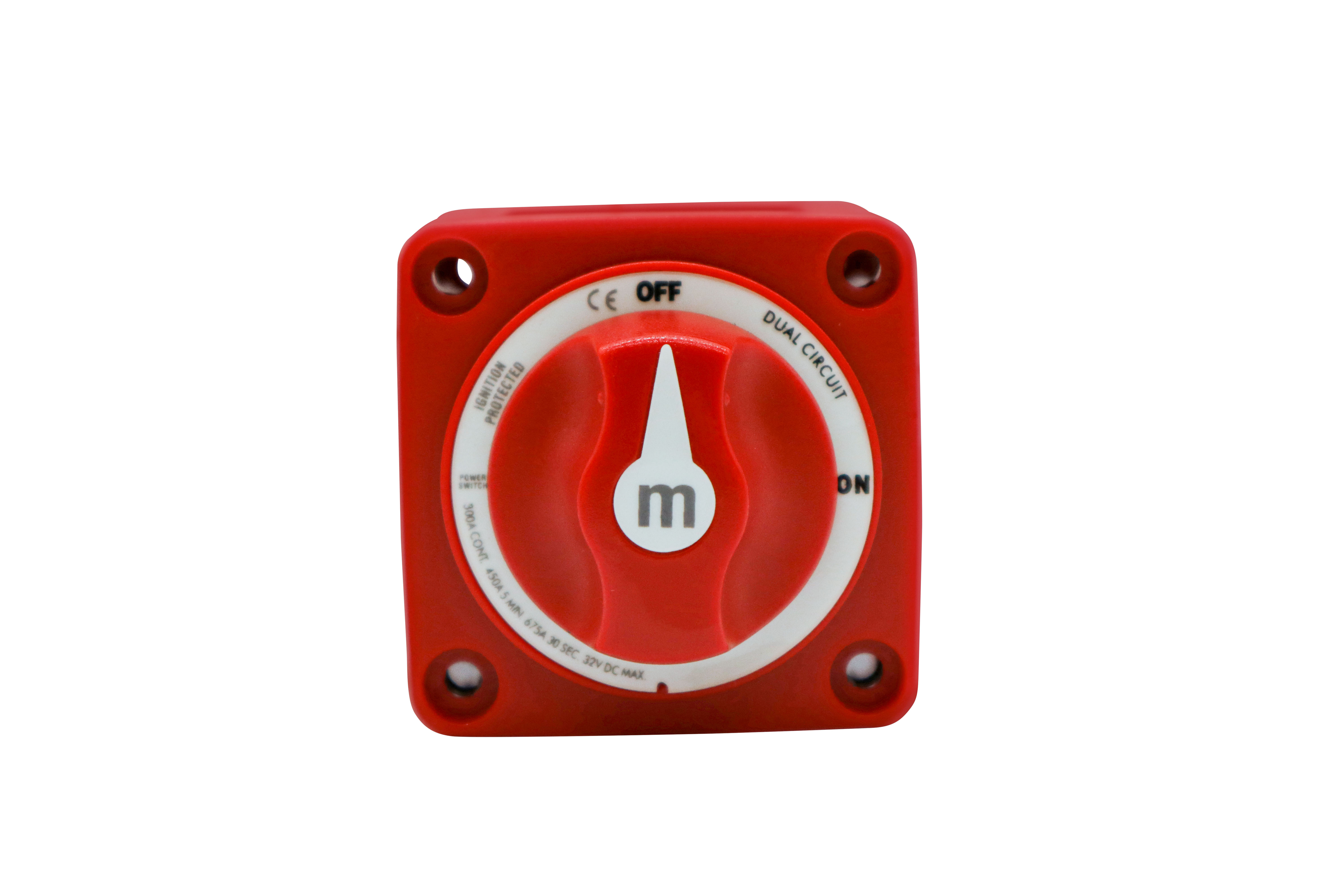 Dual Circuit 300A Mini Battery Switch