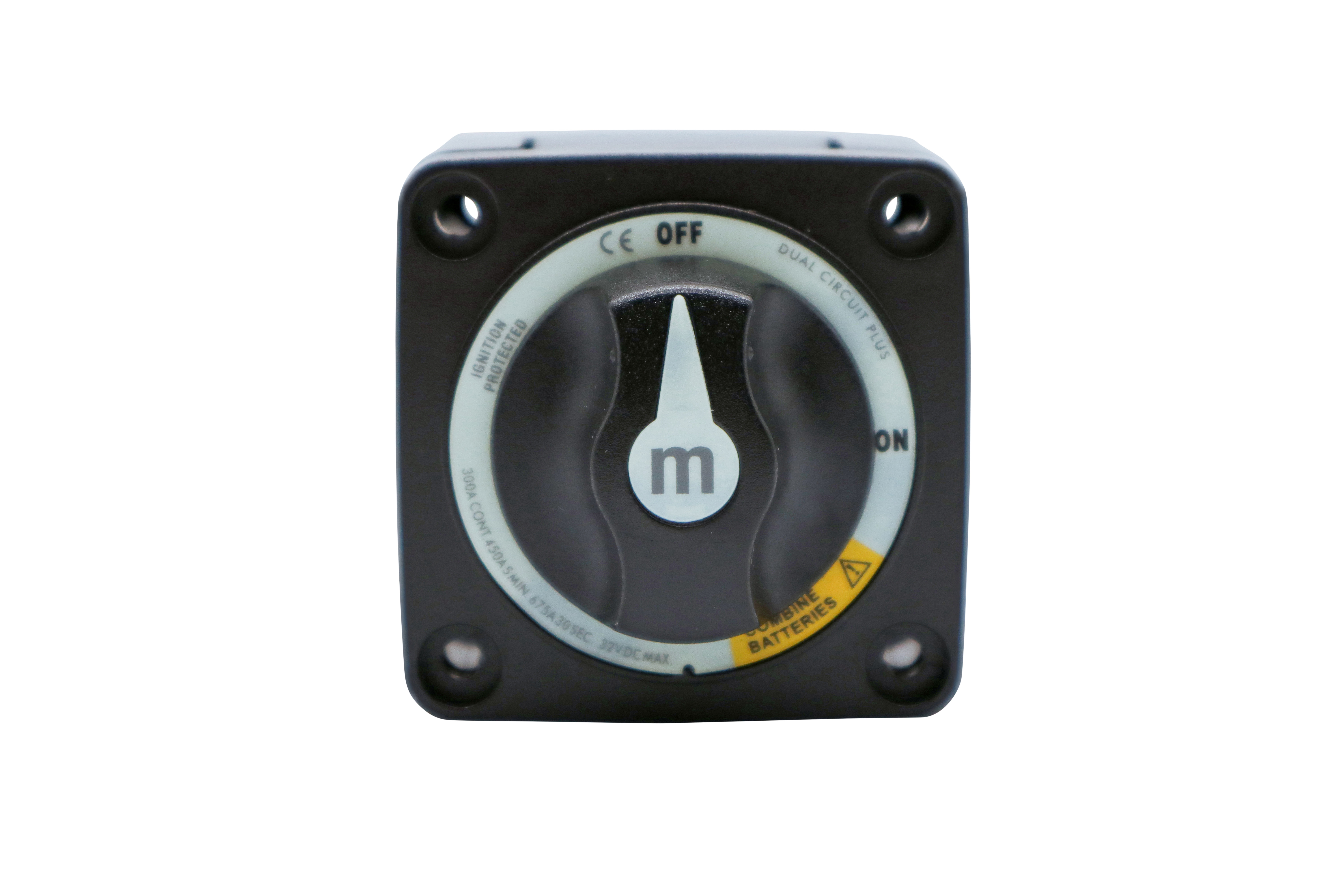 Dual Circuit Plus 300A Mini Battery Switch