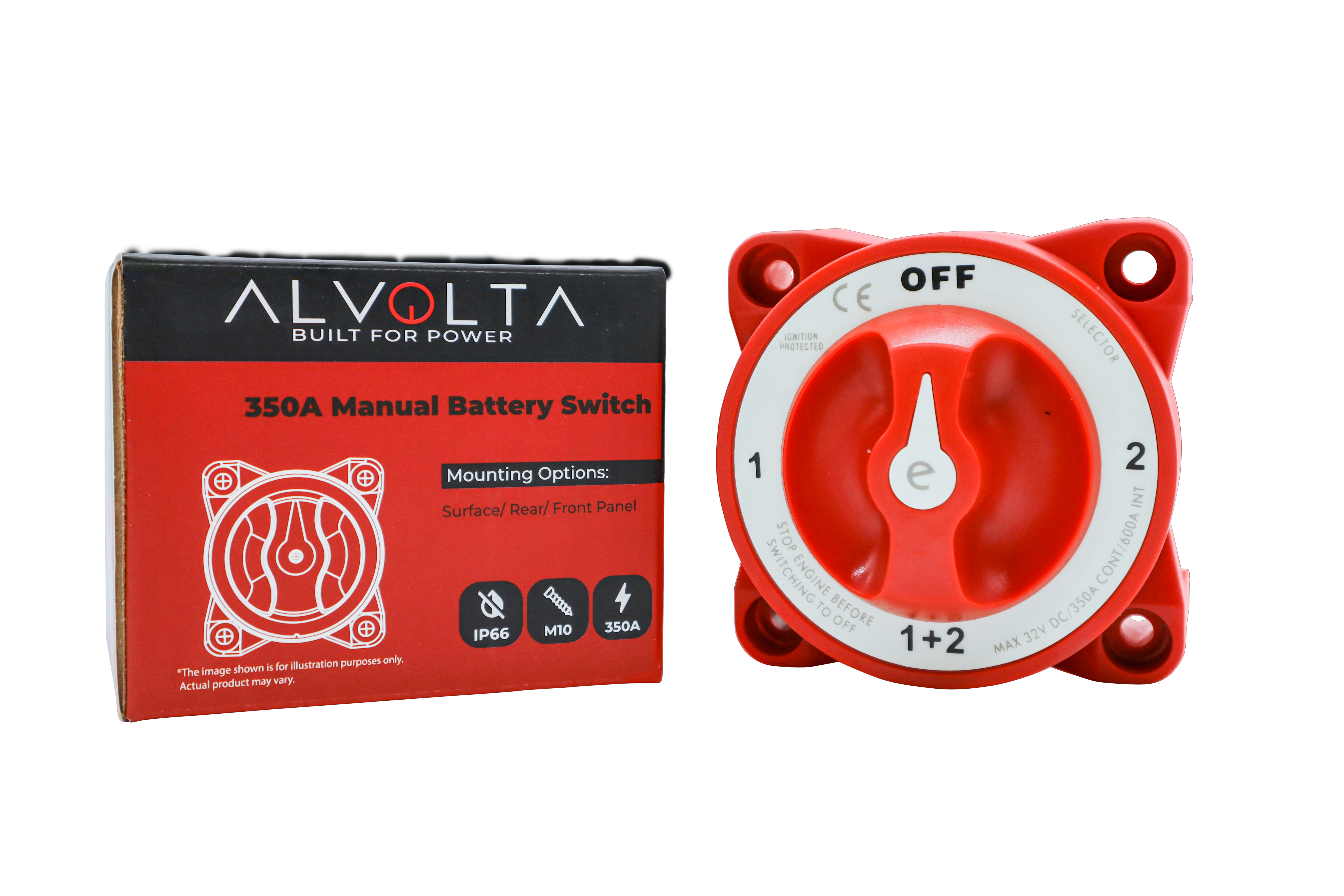 Dual Circuit Plus 300A Mini Battery Switch