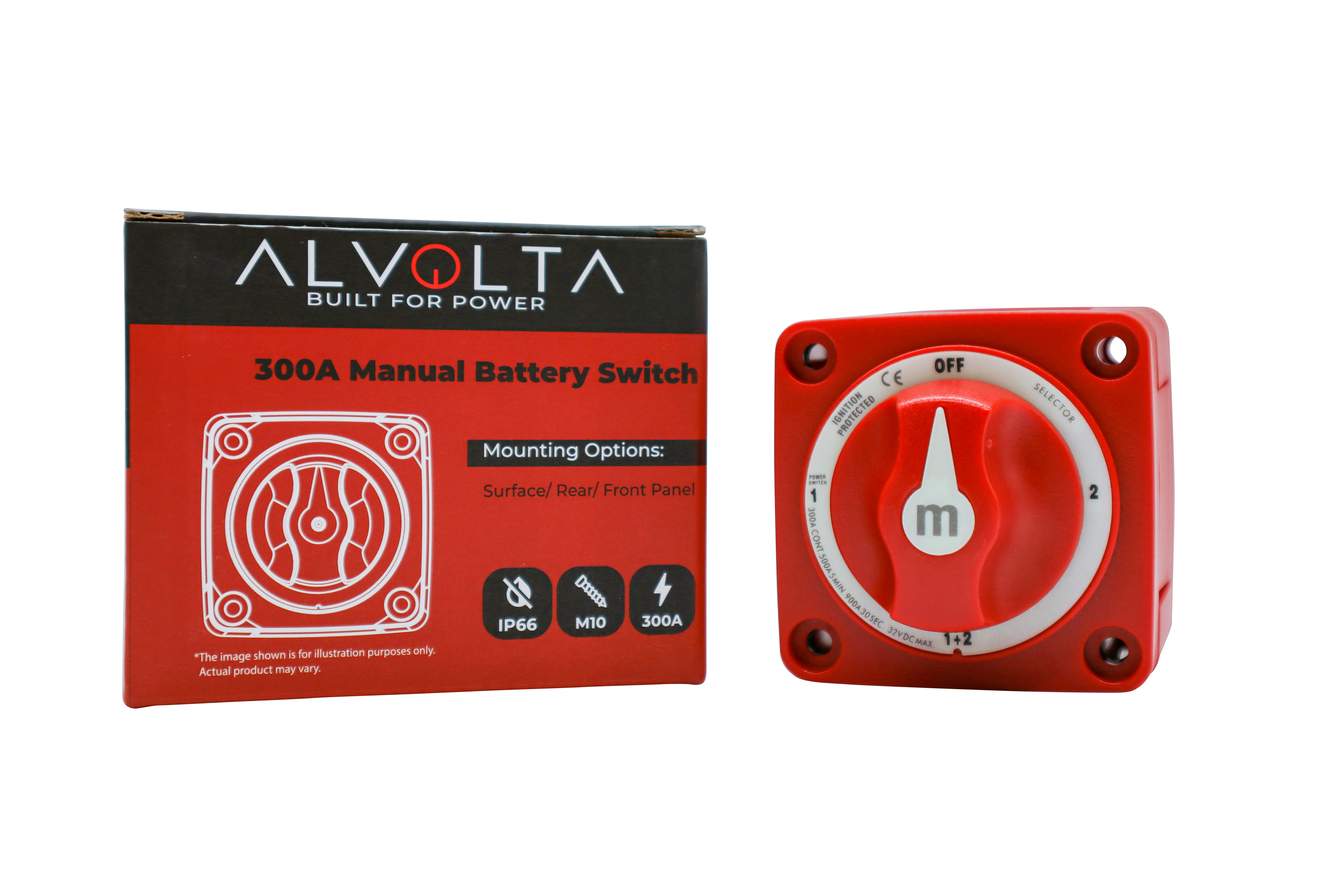 4 Position 300A Mini Battery Switch